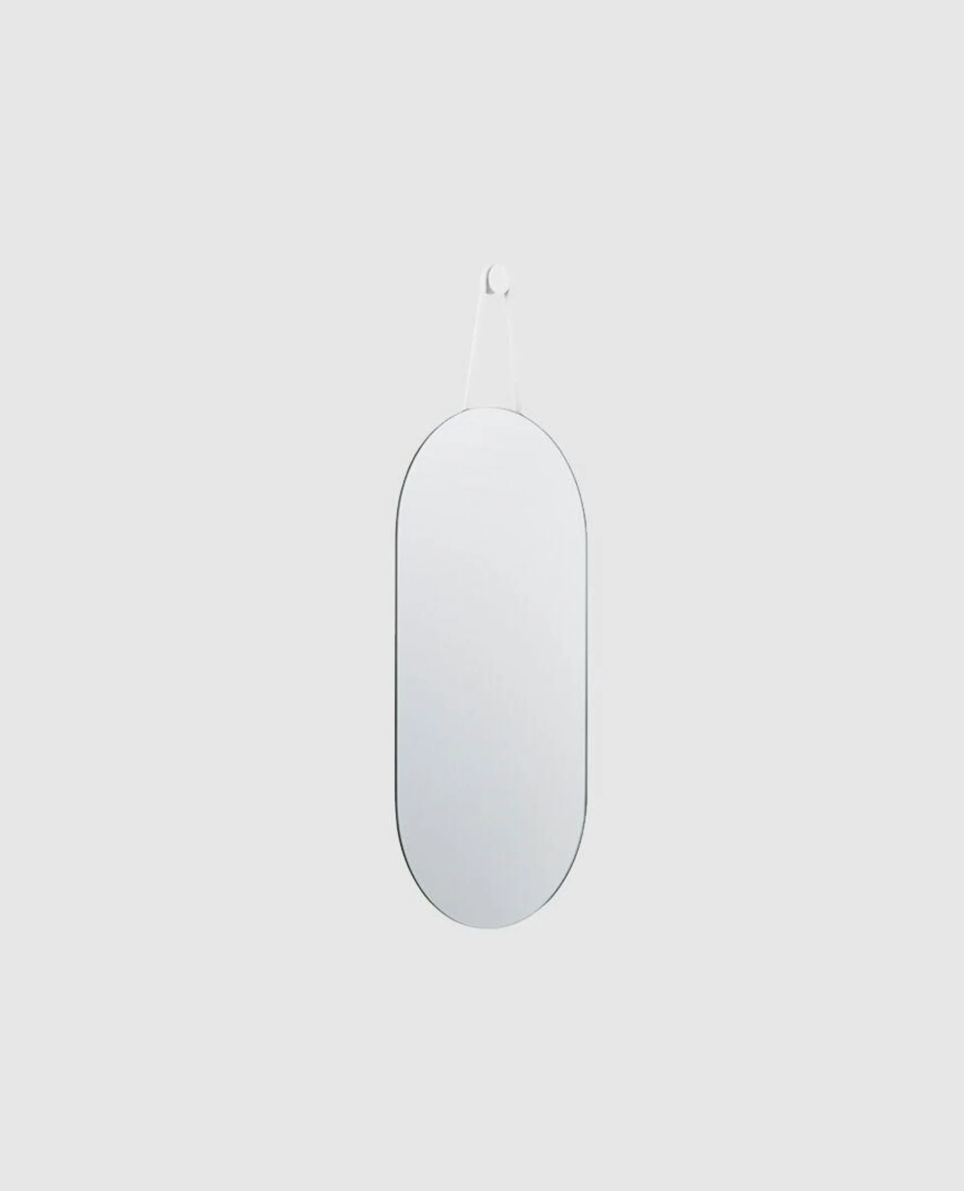 Zone A-wall mirror - white