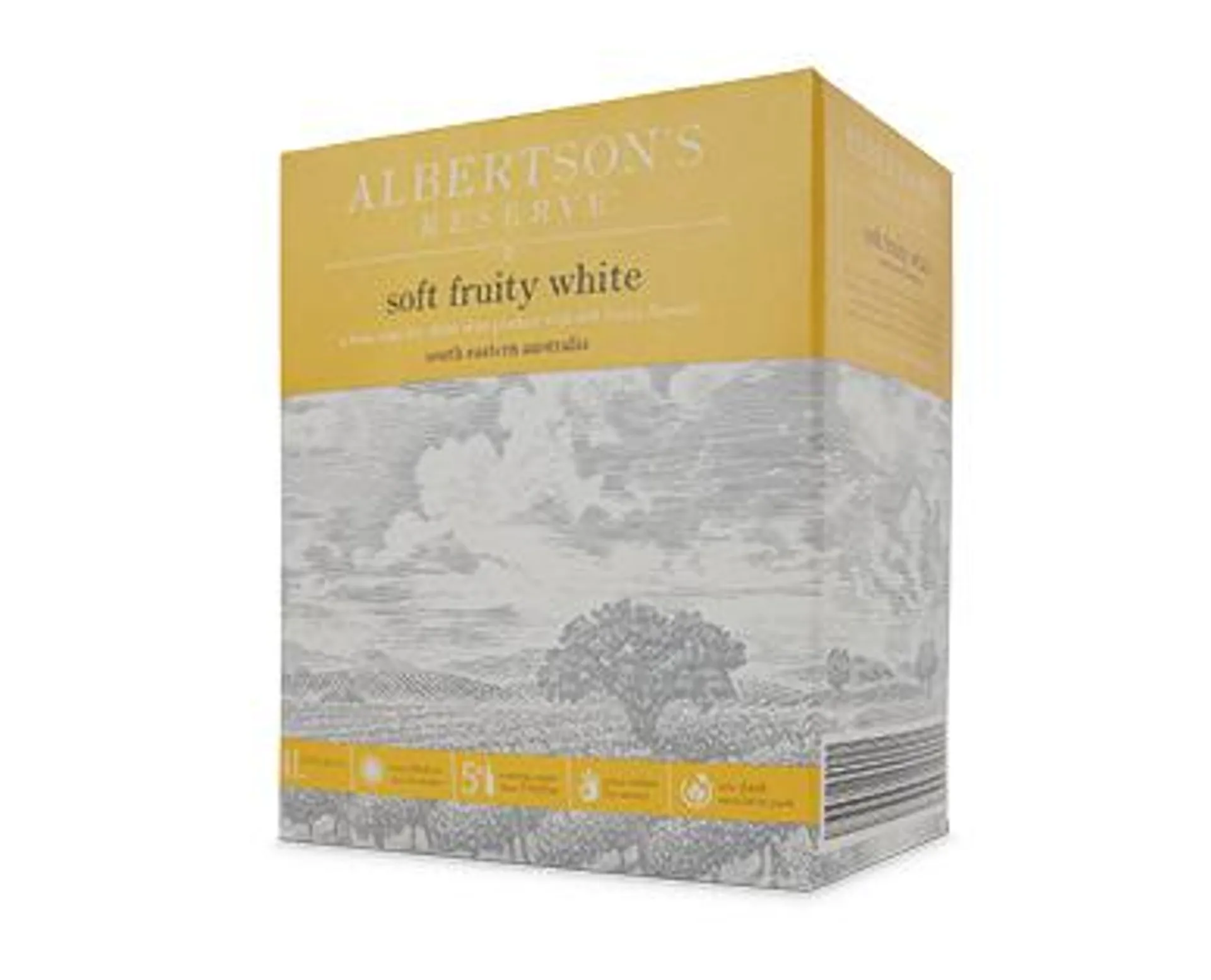 Albertson's Reserve Soft Fruity White Cask 4L