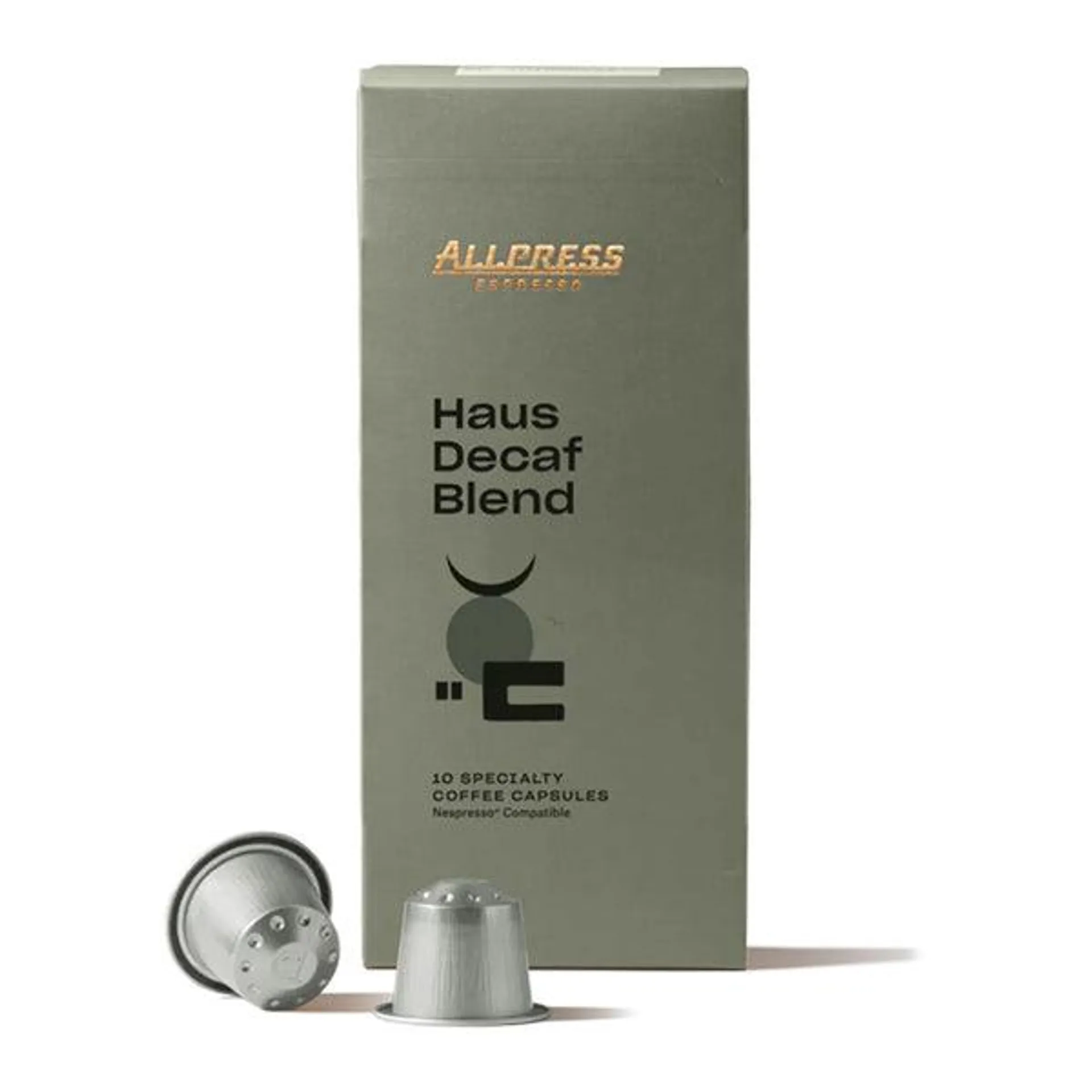 Allpress Espresso Capsules Haus Decaf Blend Nespresso Compatible x10 54g