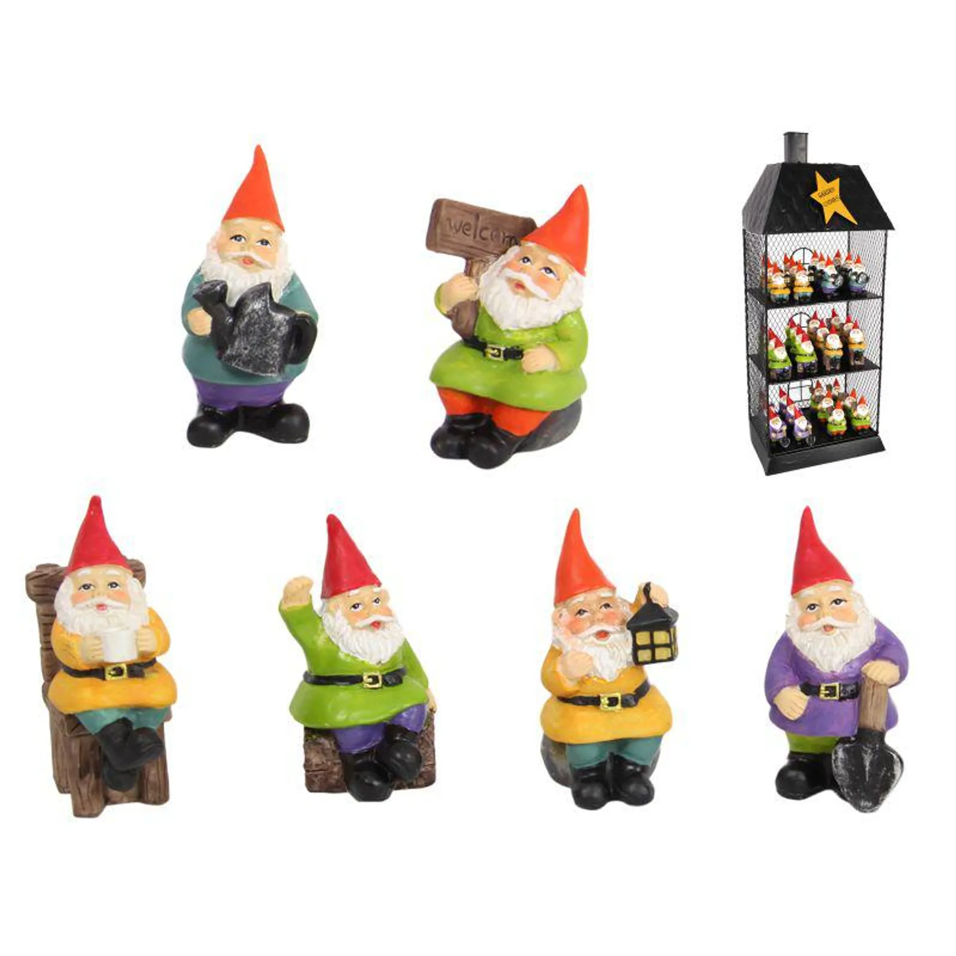 Mini Garden Gnome 7cm