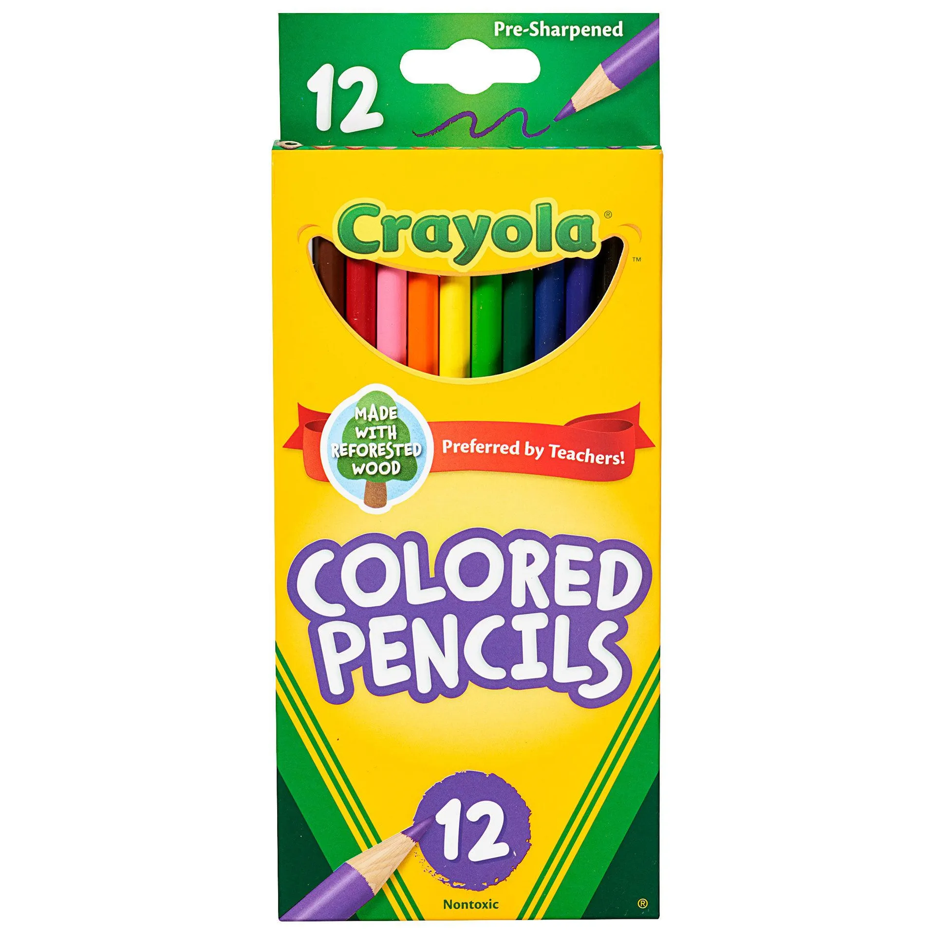 Crayola Coloured Pencils Pack 12