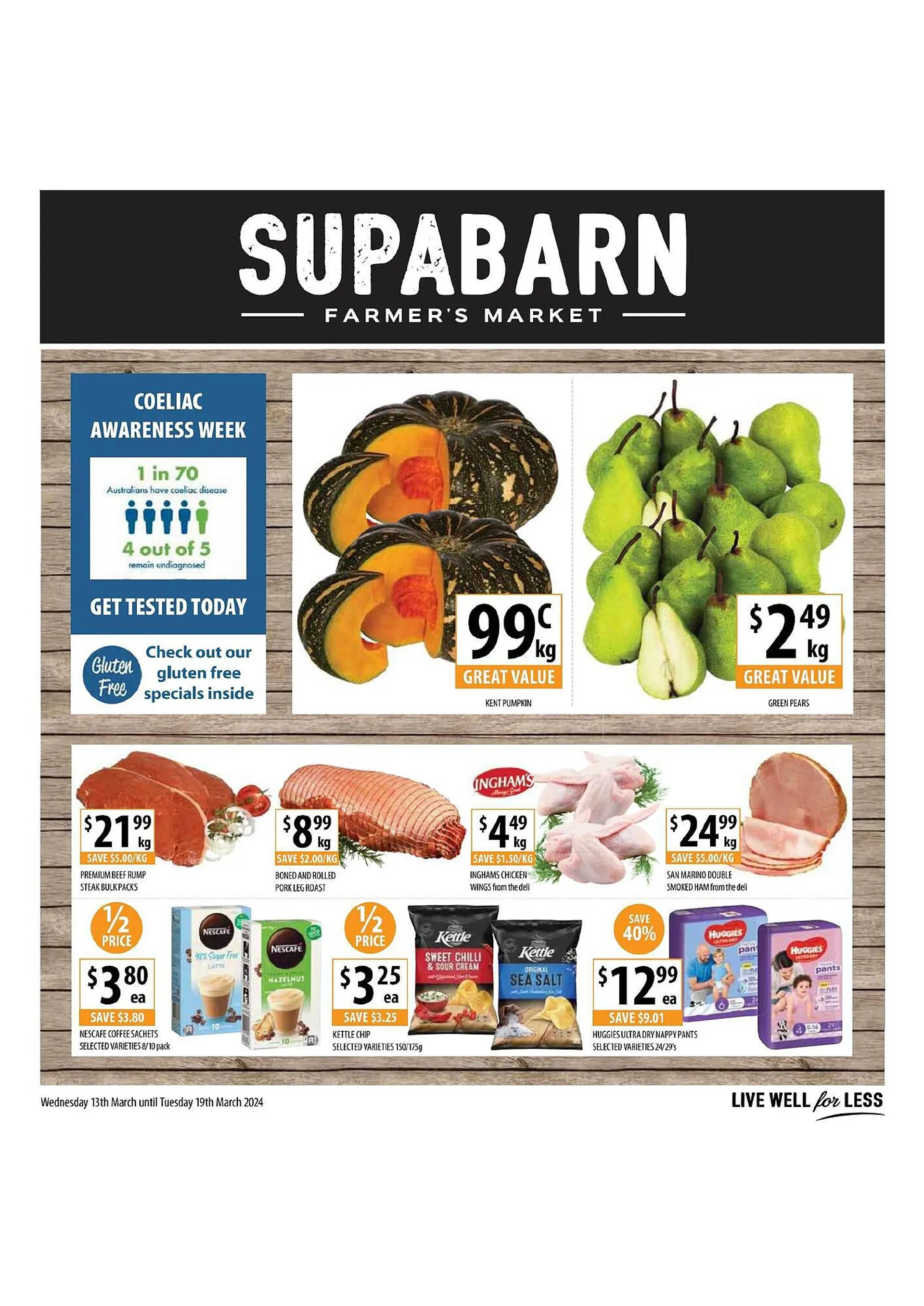 Supabarn catalogue - Catalogue valid from 13 March to 19 March 2024 - page 1