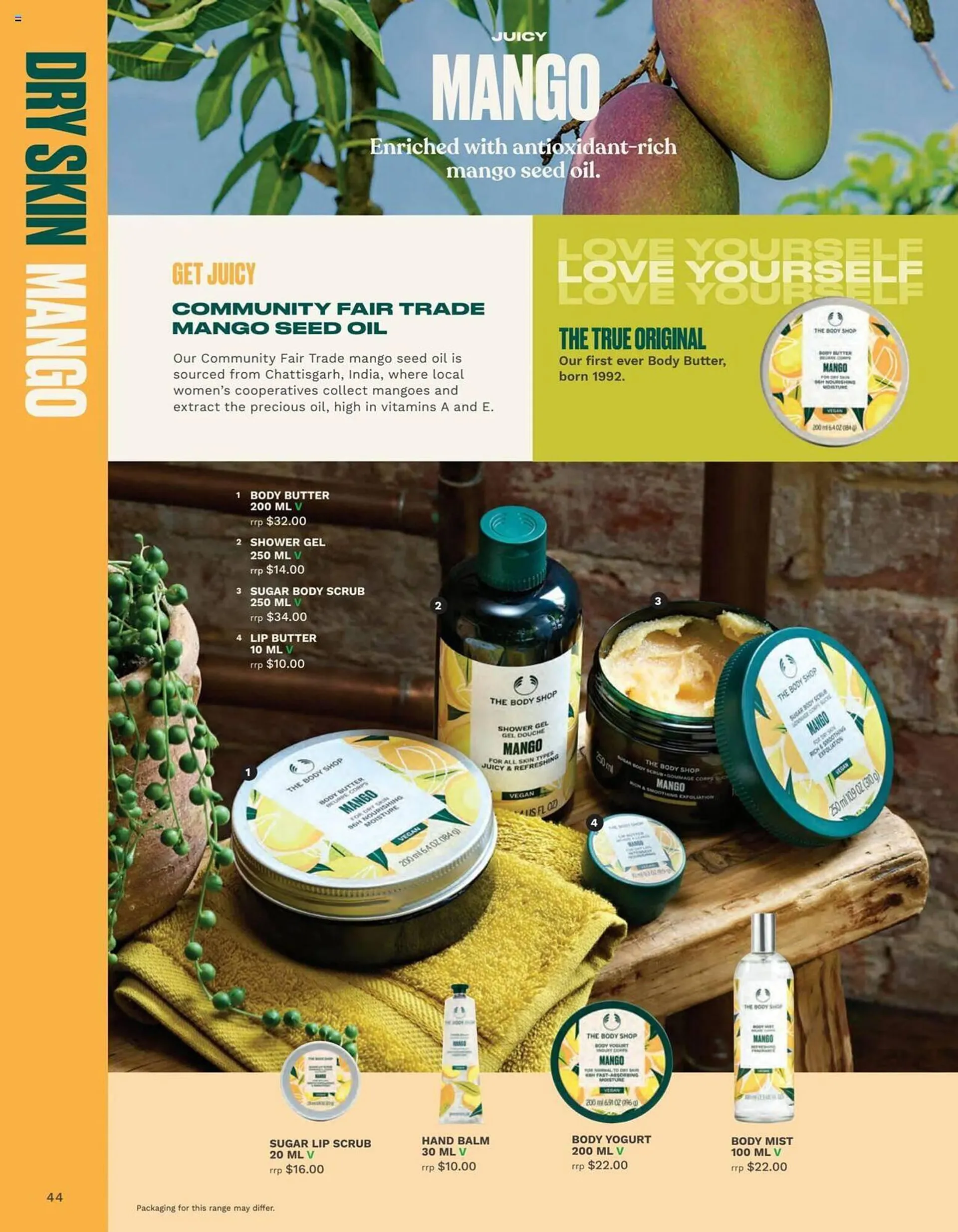 The Body Shop catalogue - Catalogue valid from 12 January to 1 January 2025 - page 44