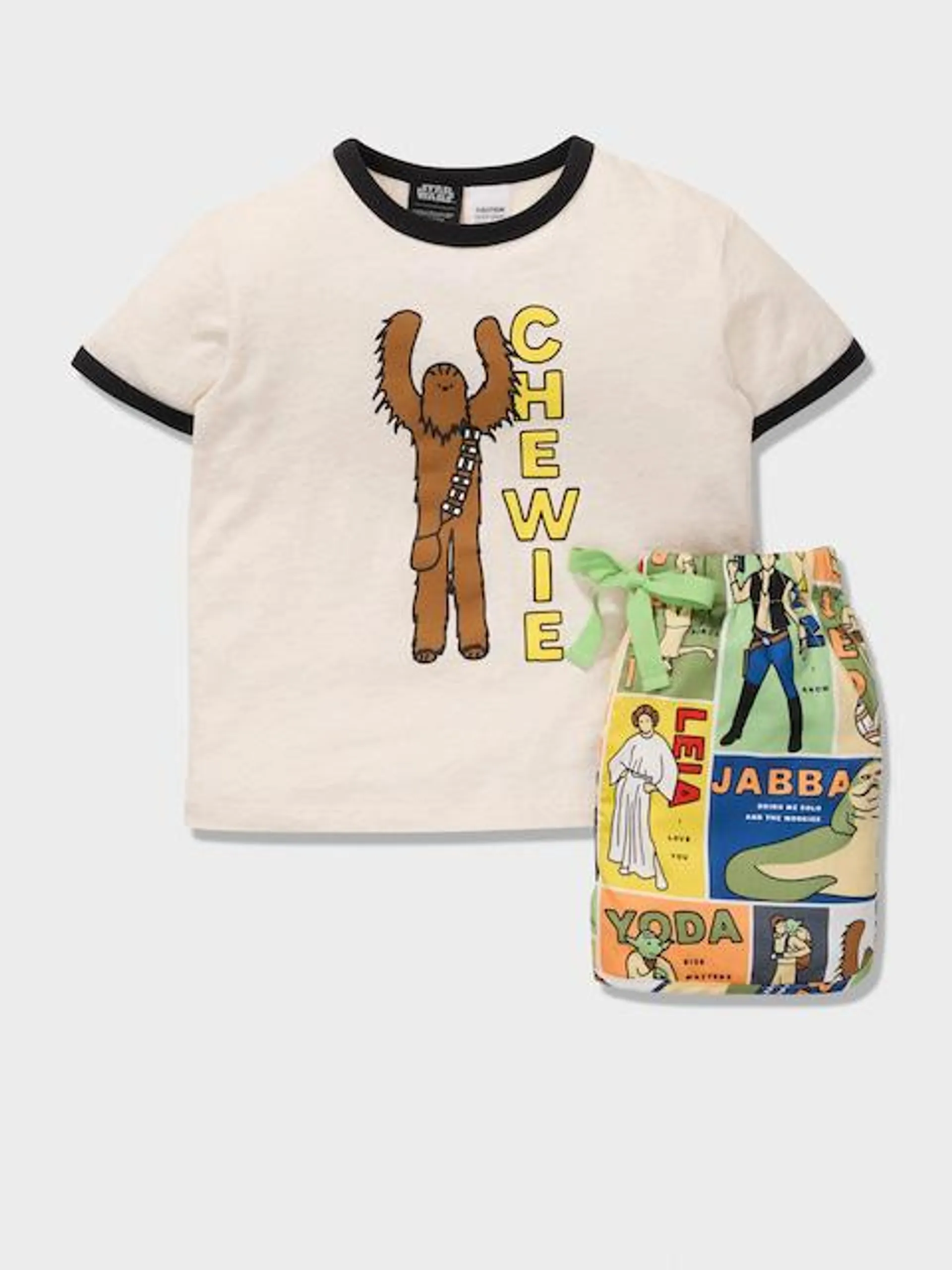 Jnr Boys Chewie Star Wars Pj Set