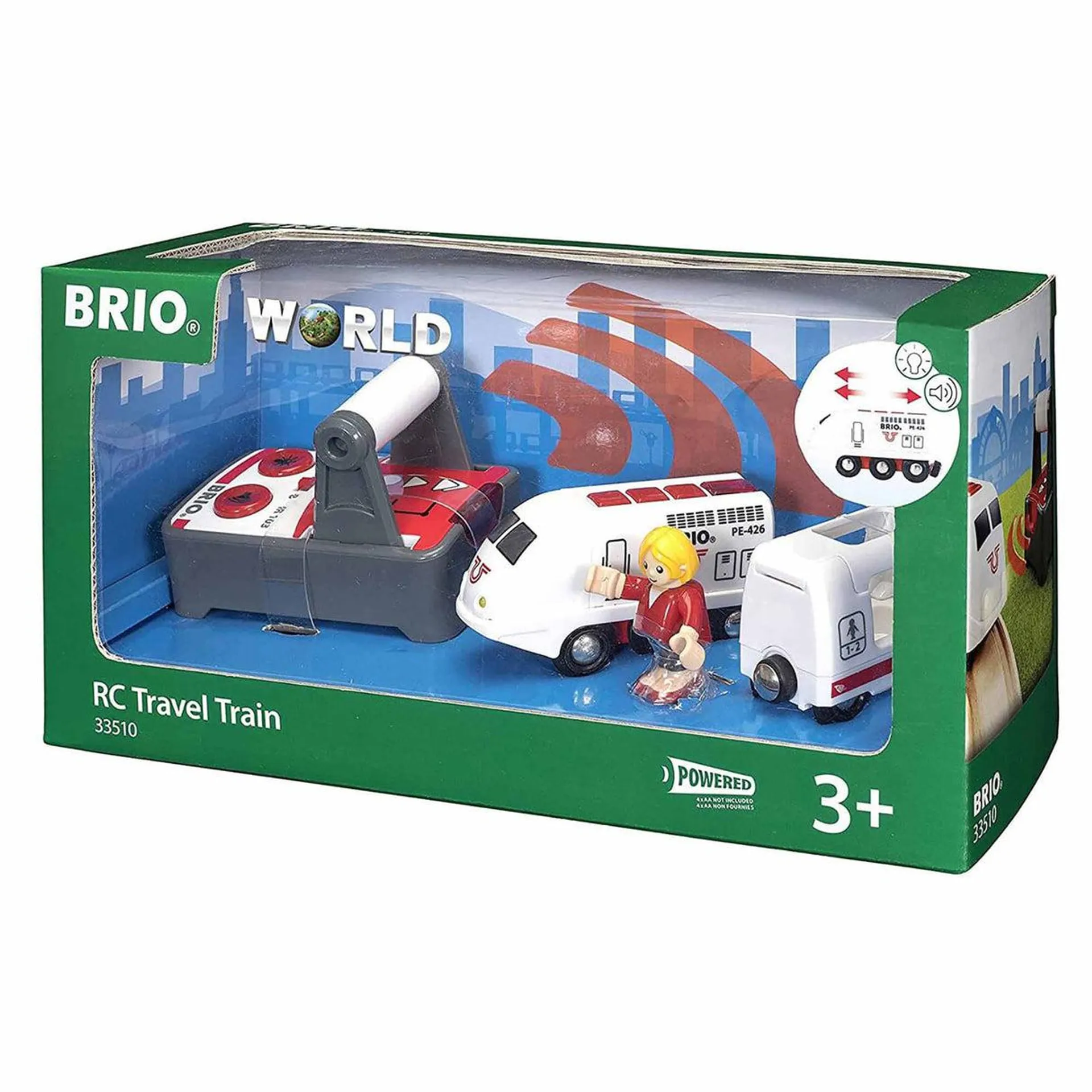 BRIO 33510 Remote Controlled Travel Train