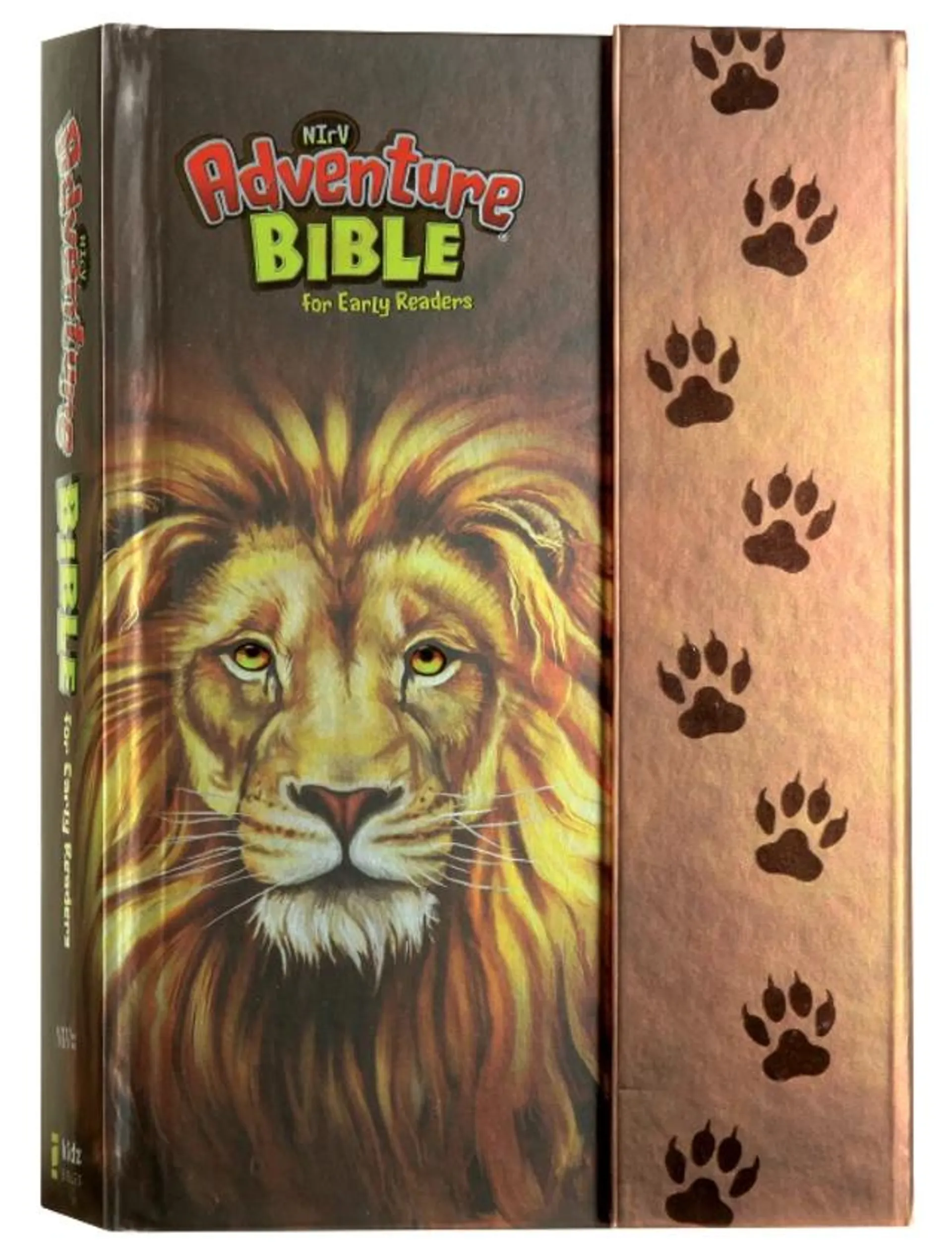 NIRV Adventure Bible For Early Readers With Lion Magnetic Closure (Black Letter)