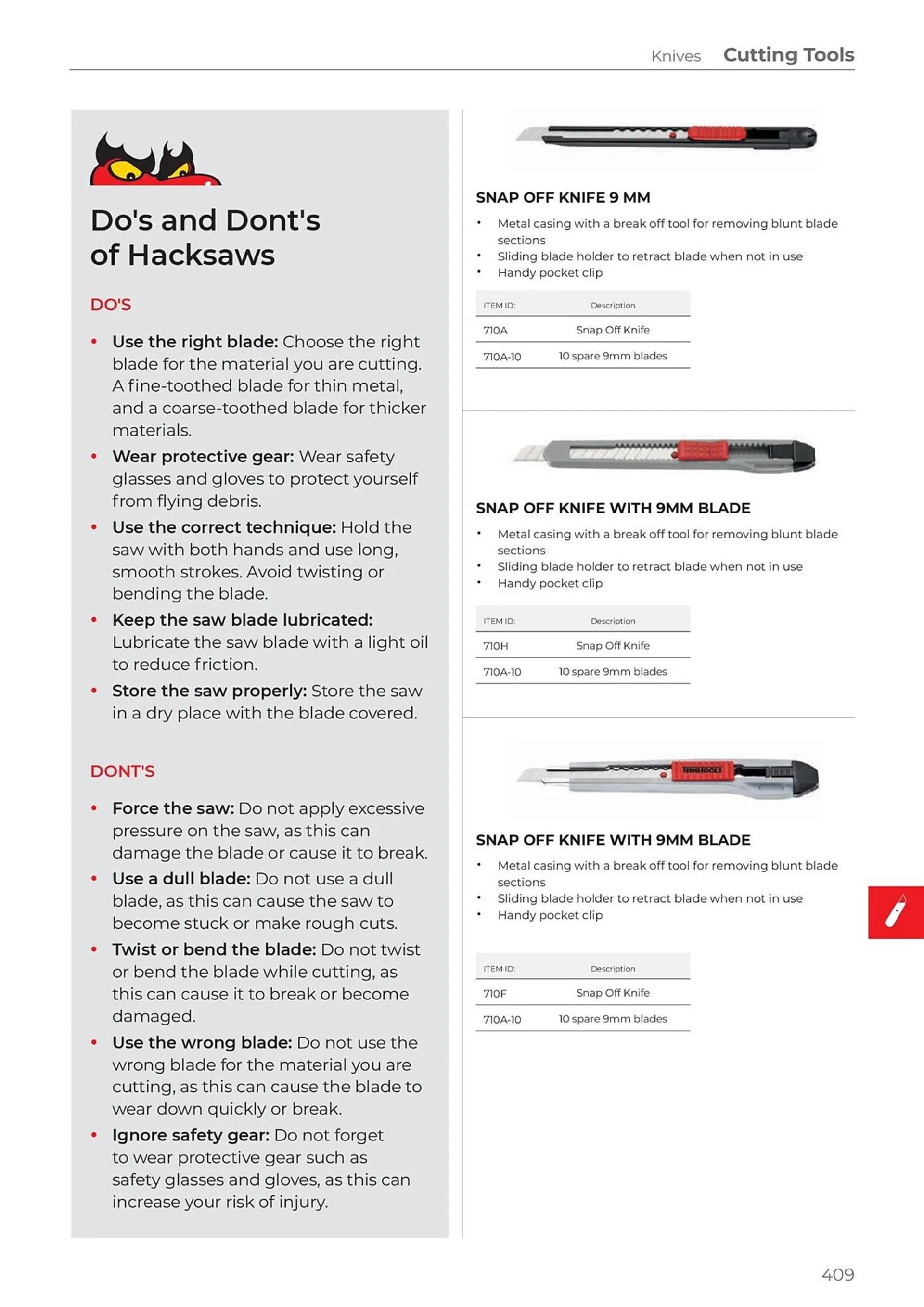 Teng Tools catalogue - Catalogue valid from 24 April to 31 December 2024 - page 410