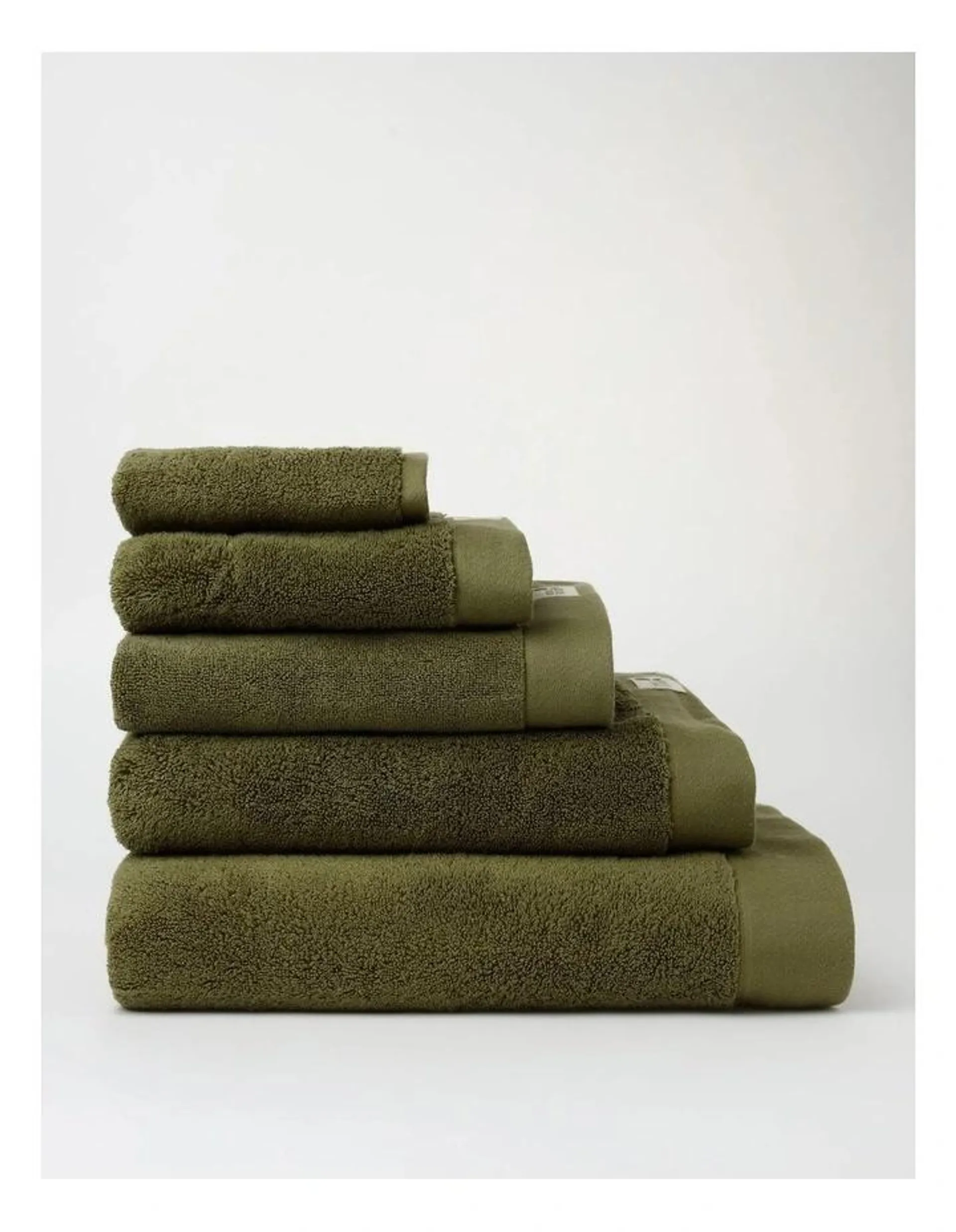 Australian Cotton Towel Range in Shrub