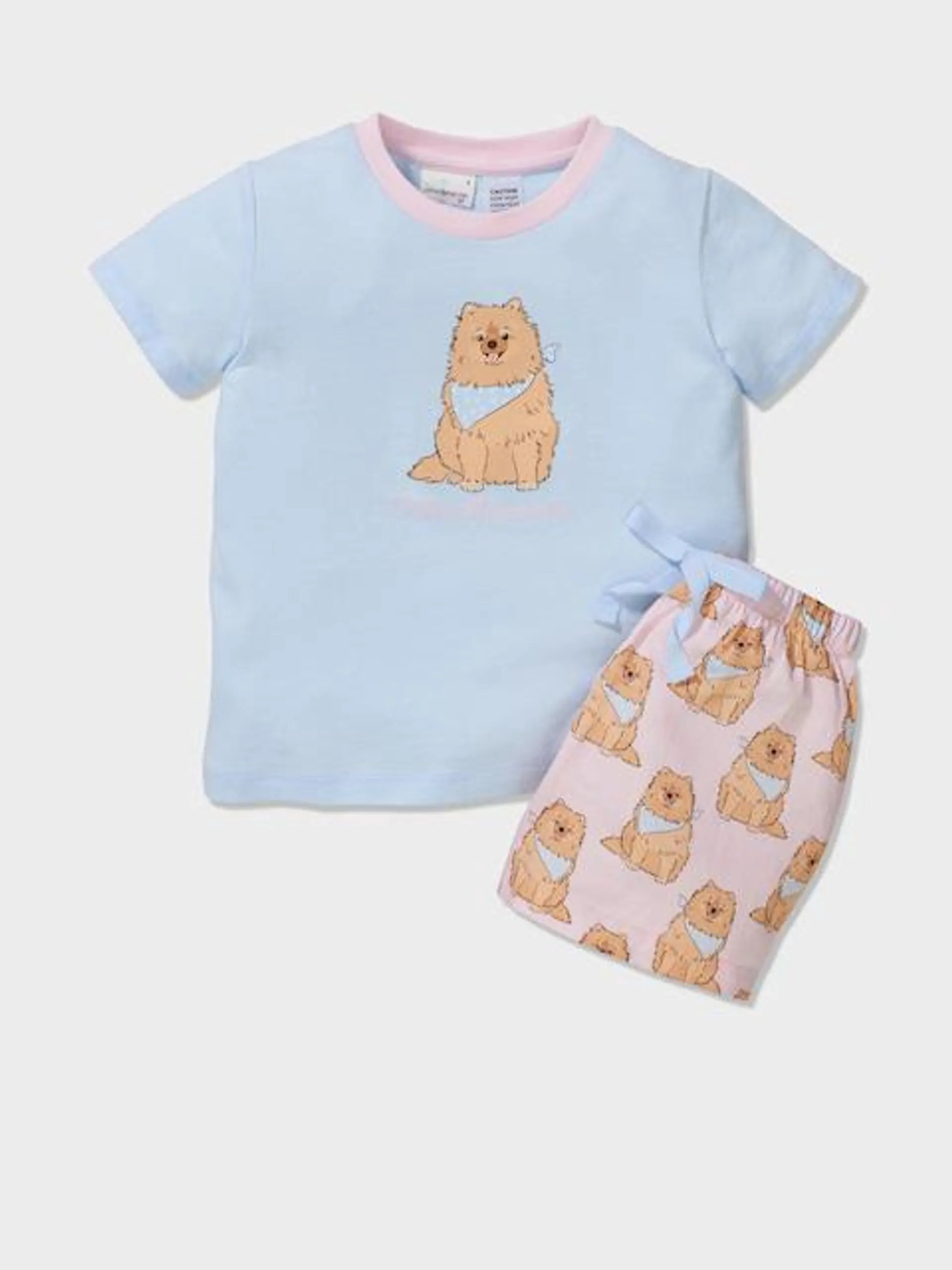 Jnr Girls Pomeranian Pj Set