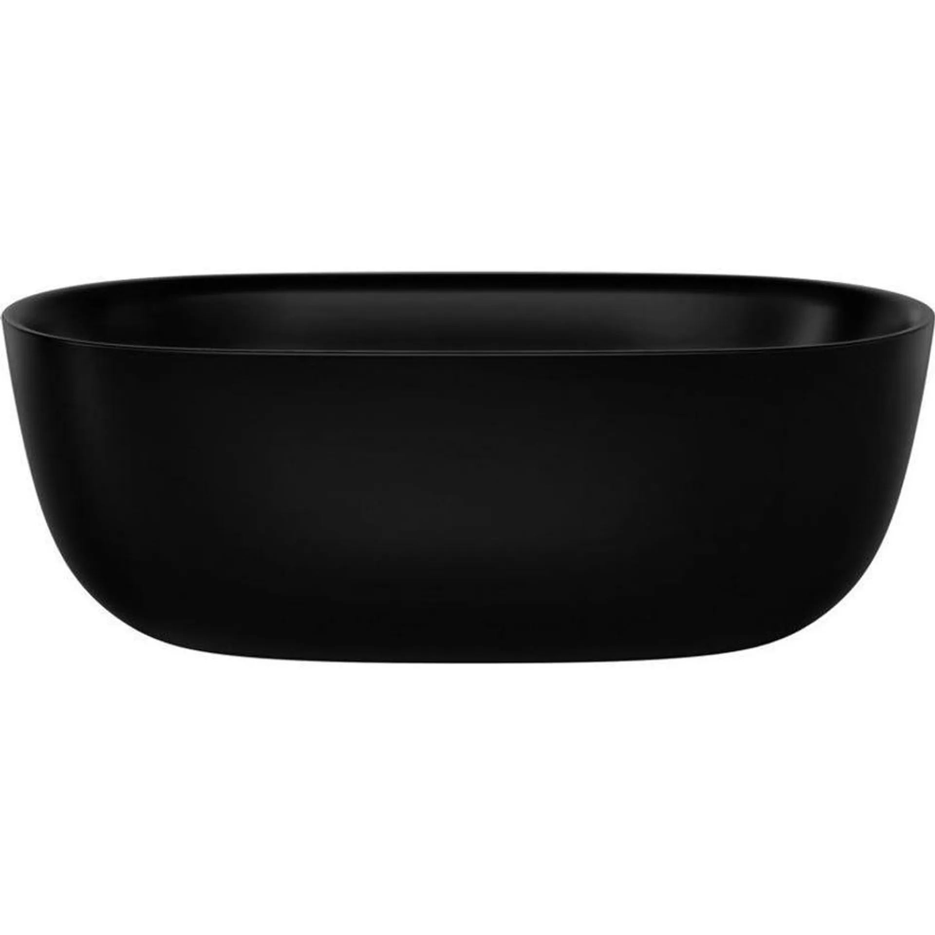 Kaldewei 01105040350676 Meisterstück Oyo Duo 1630mm Matt Black Freestanding Bath