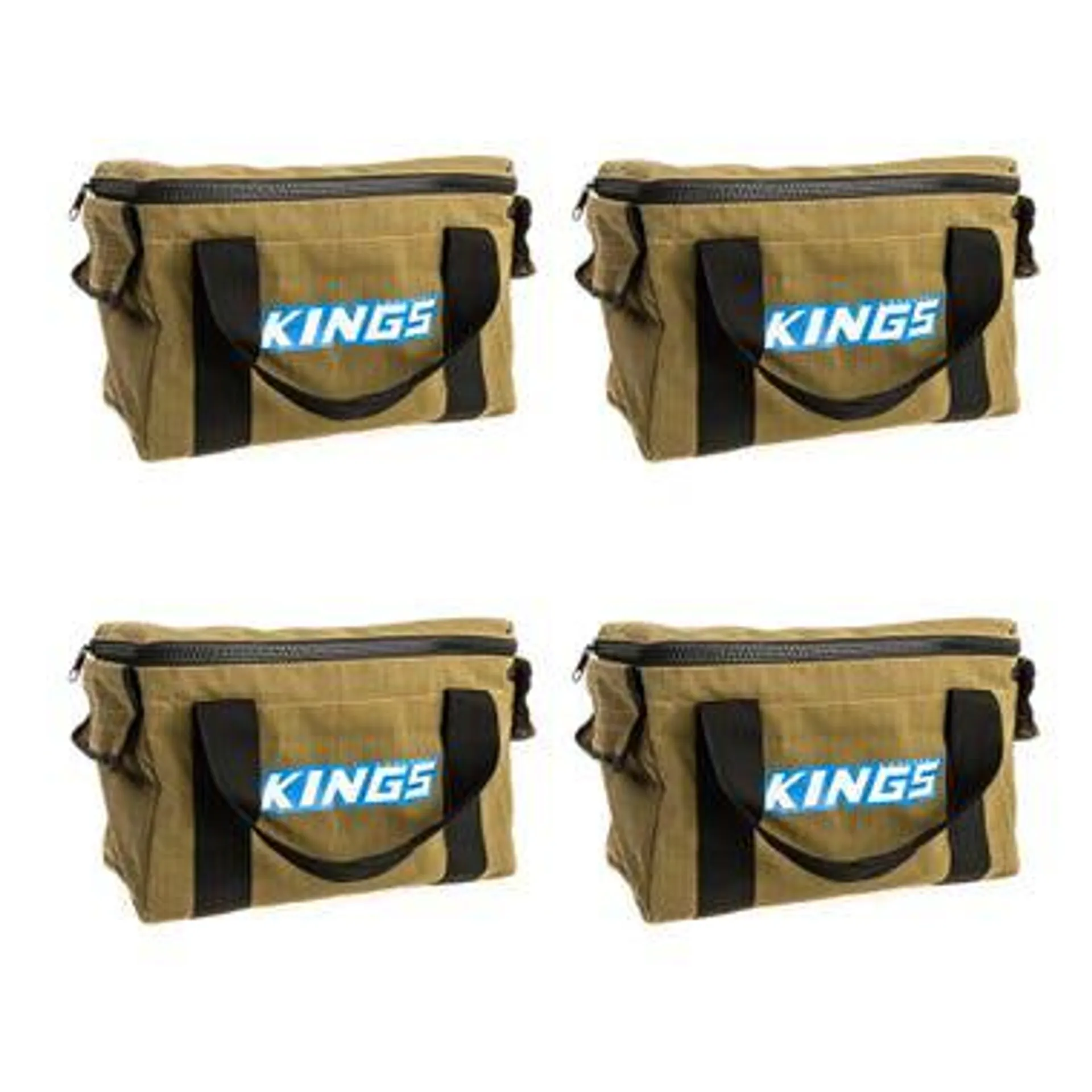 Kings 4 x Canvas Utility Bags