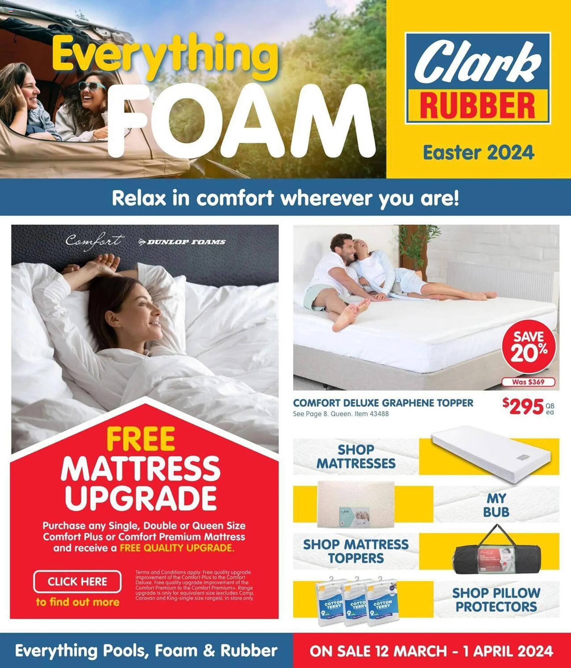 Clark Rubber catalogue - Catalogue valid from 12 March to 1 April 2024 - page 1