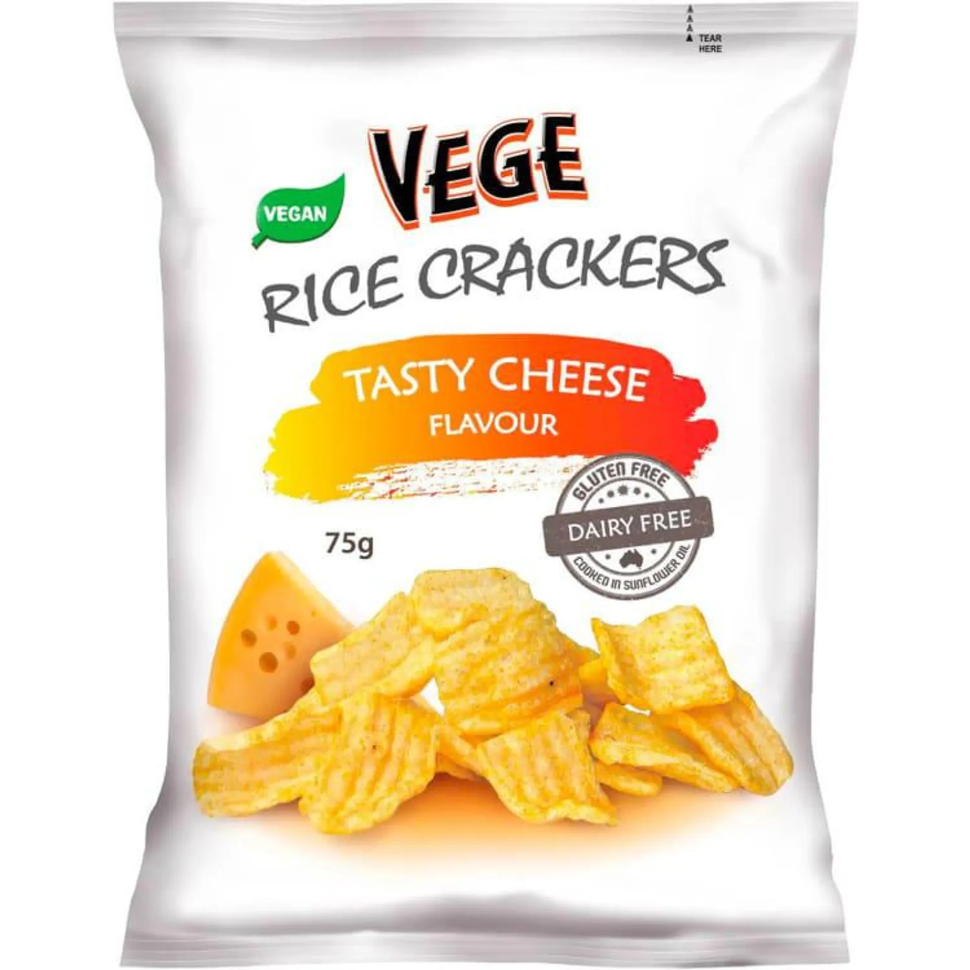 Ajitas Vege Chips Rice Crackers Cheese