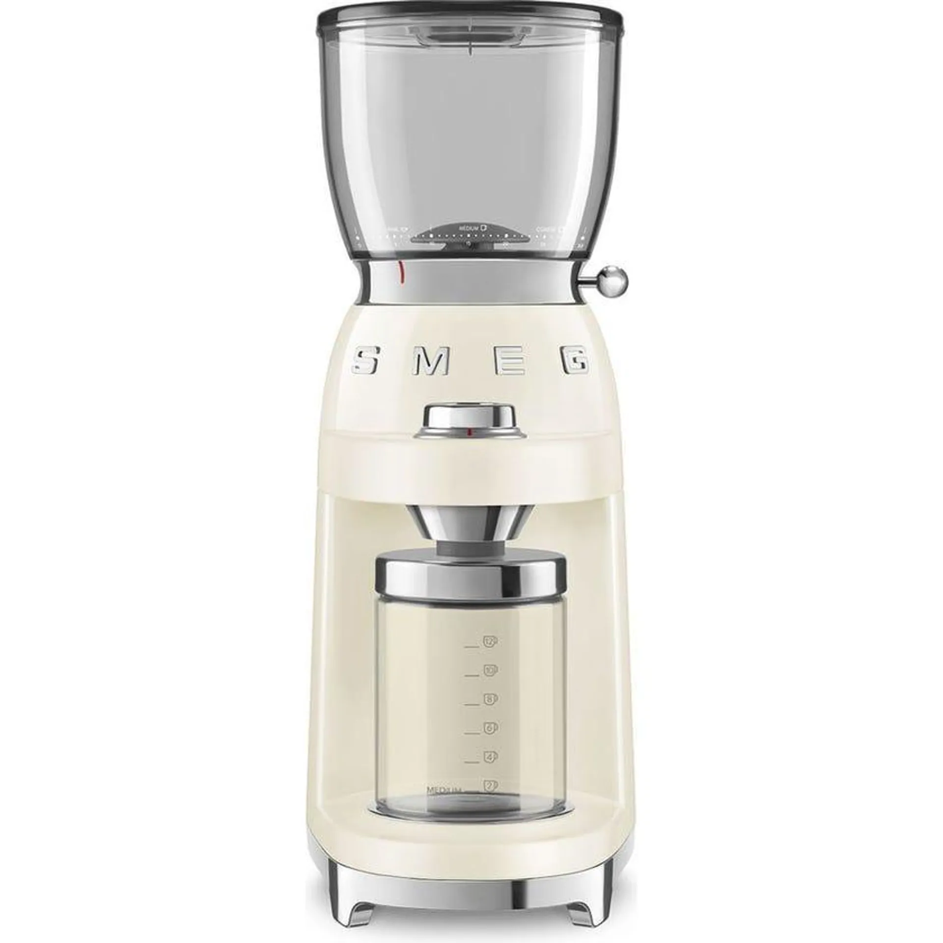 Smeg CGF01CRAU Cream Coffee Grinder