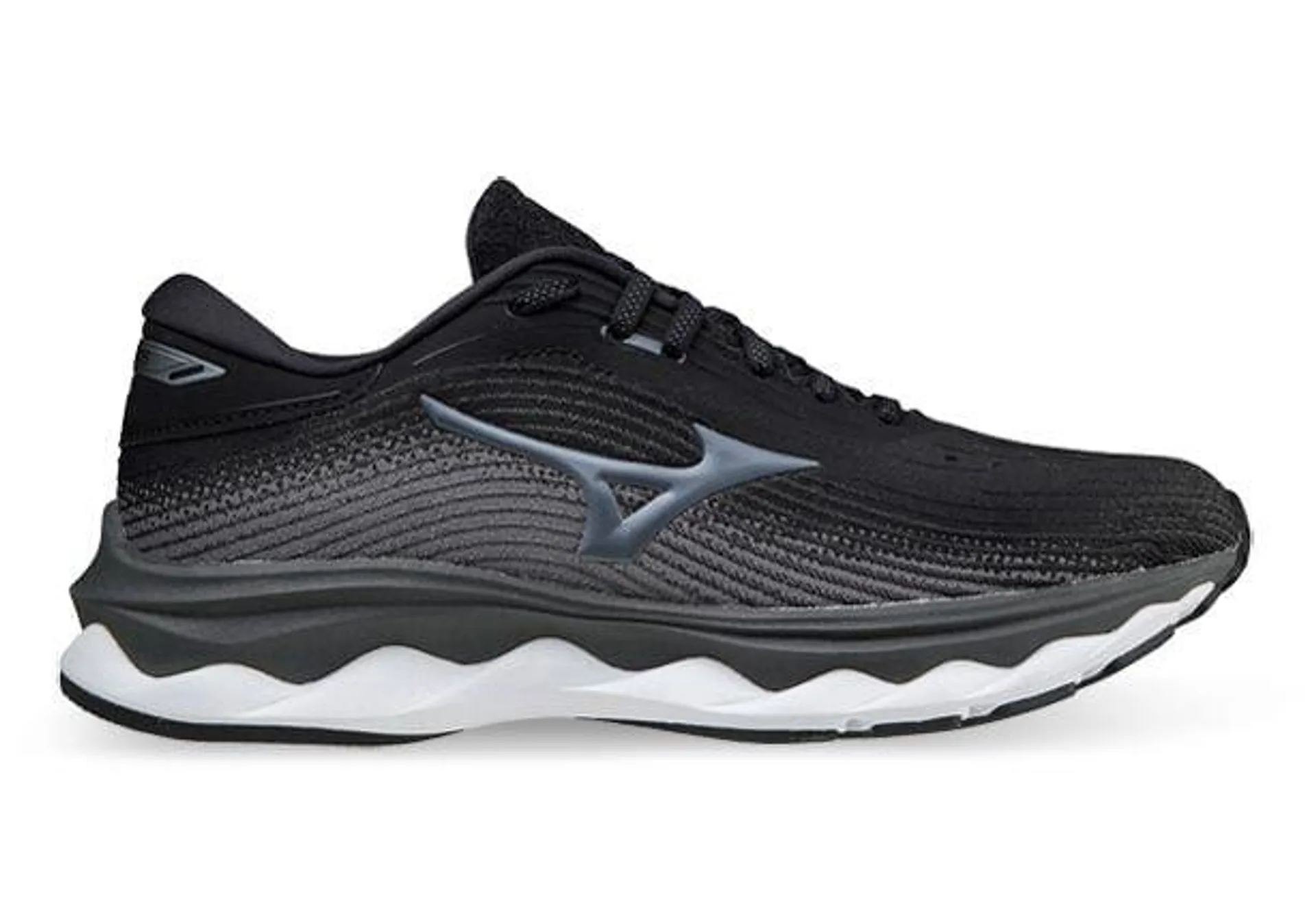 Mizuno Wave Sky 5 - Womens - Black/Gray/Quiet Shade