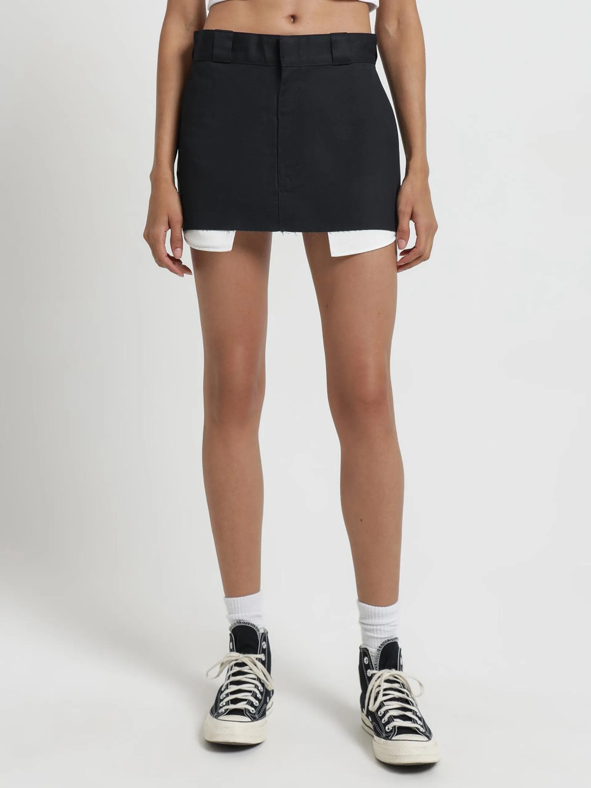 874 Mini Skirt in Black