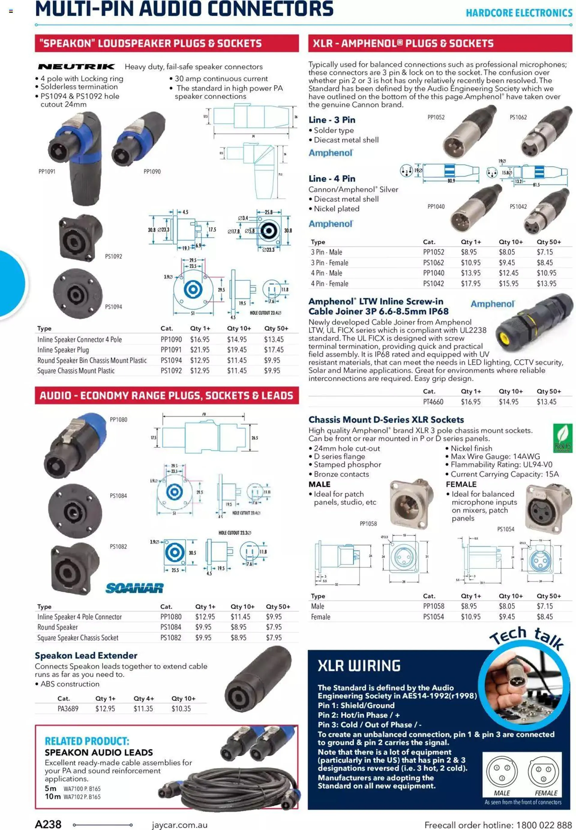 Jaycar Catalogue 2021/22 Engineering And Scientific Catalogue Back - 237