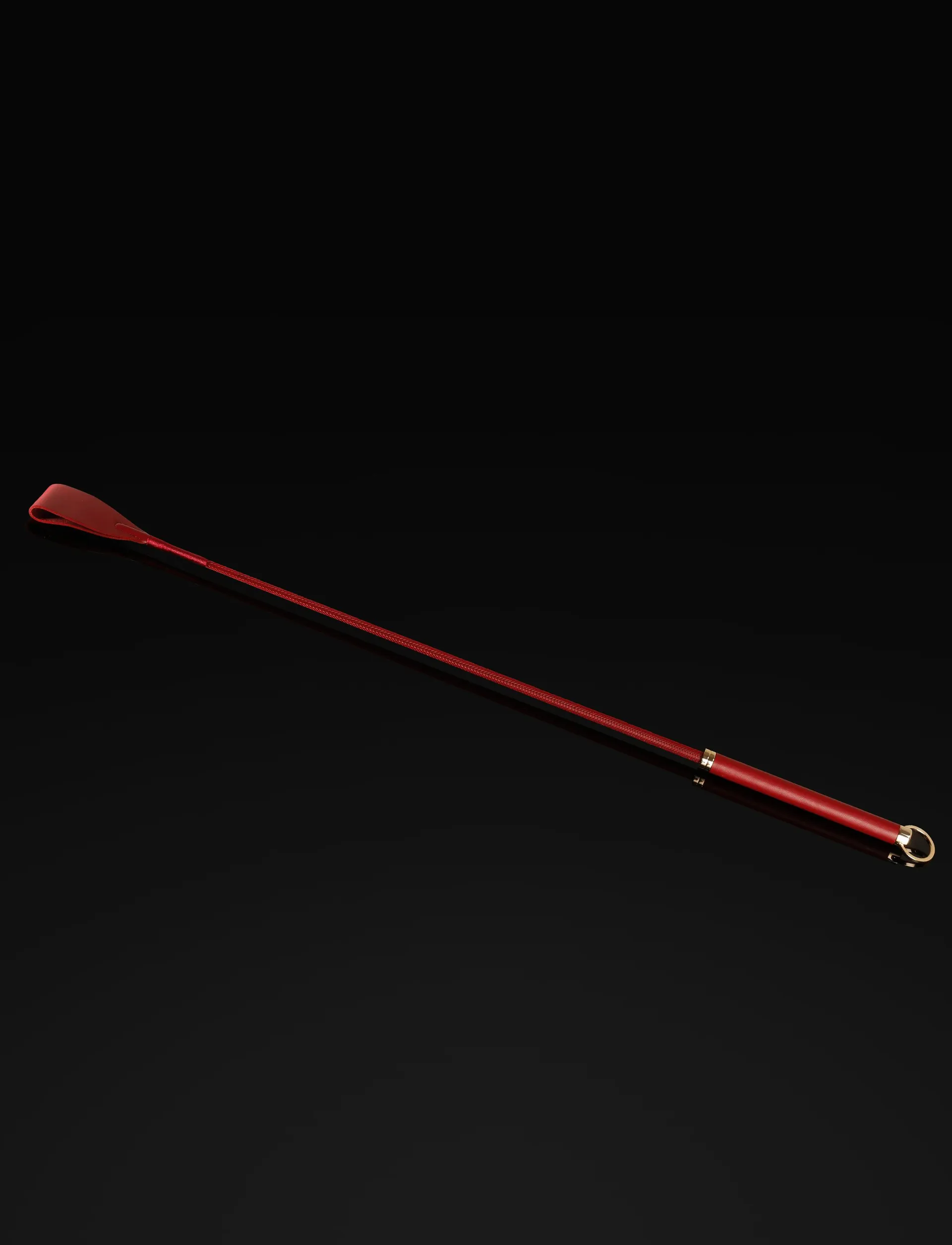 Fashion Fetish Matte Red Riding Crop