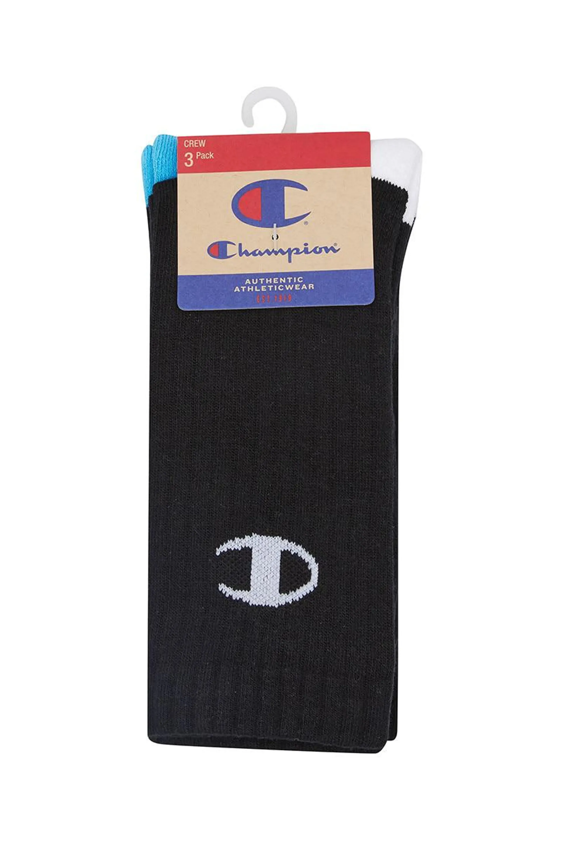 C Logo Crew Socks 3 Pack