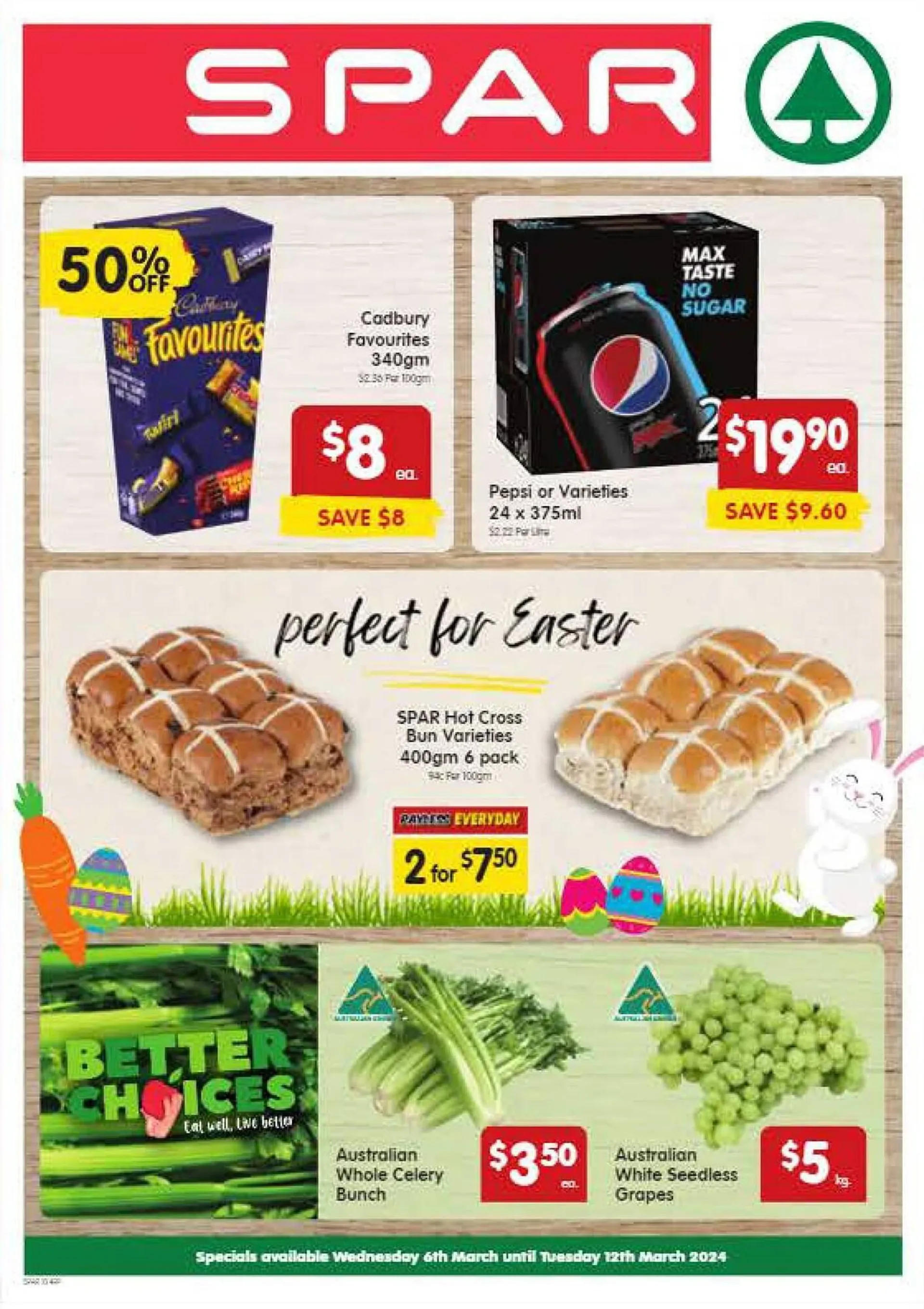 Spar catalogue - Catalogue valid from 6 March to 12 March 2024 - page 1