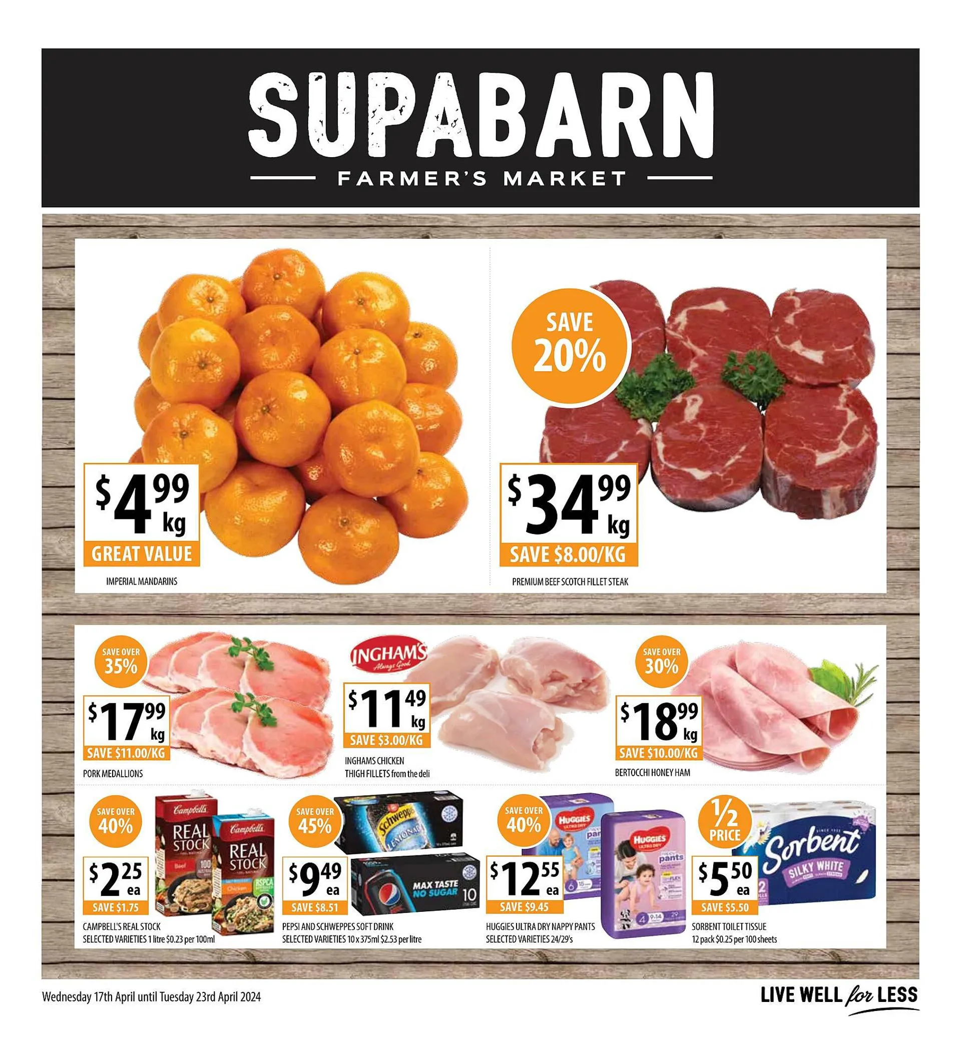 Supabarn catalogue - Catalogue valid from 17 April to 23 April 2024 - page 