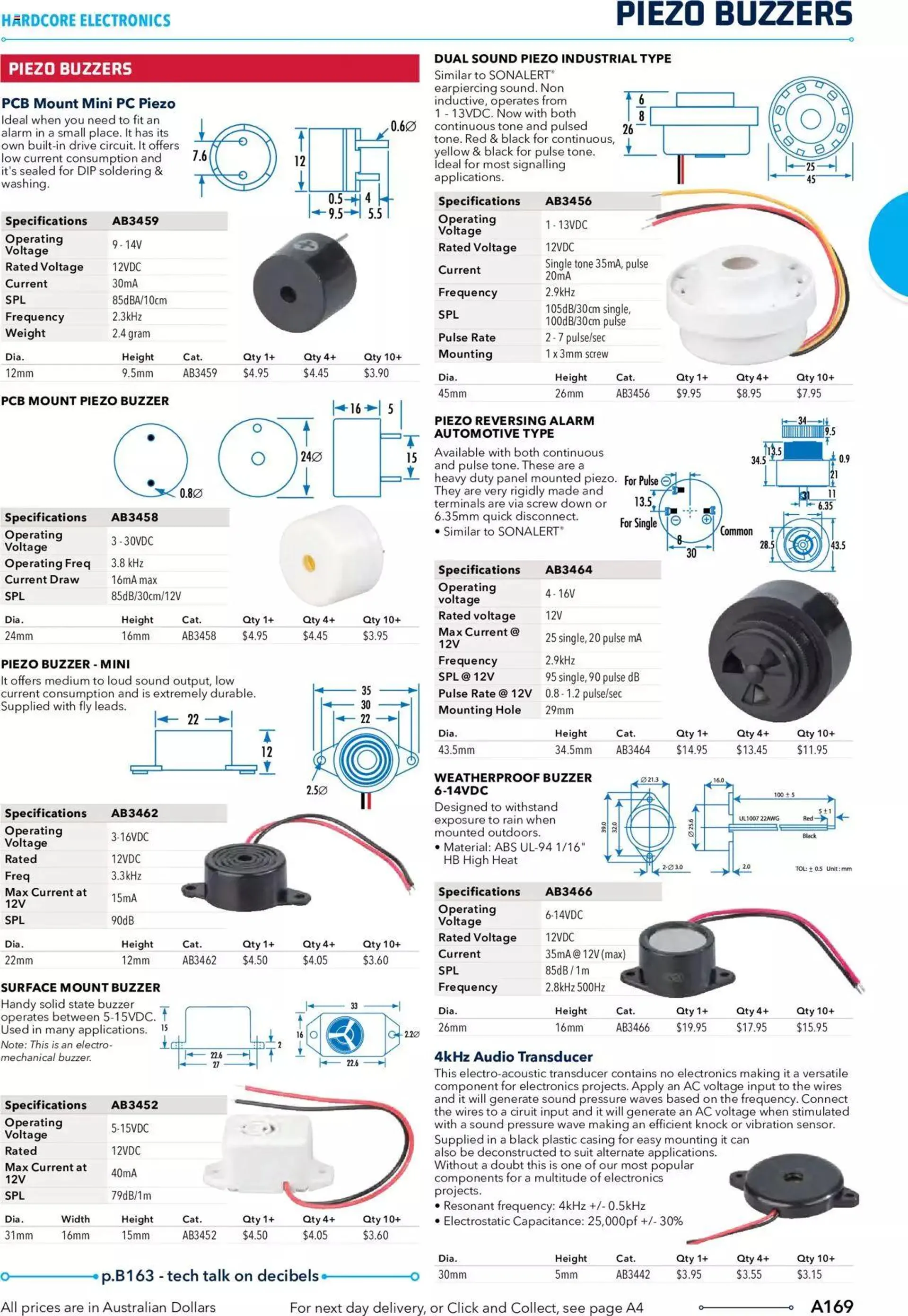 Jaycar Engineering And Scientific Catalogue Back - Catalogue valid from 27 October to 31 January 2024 - page 169