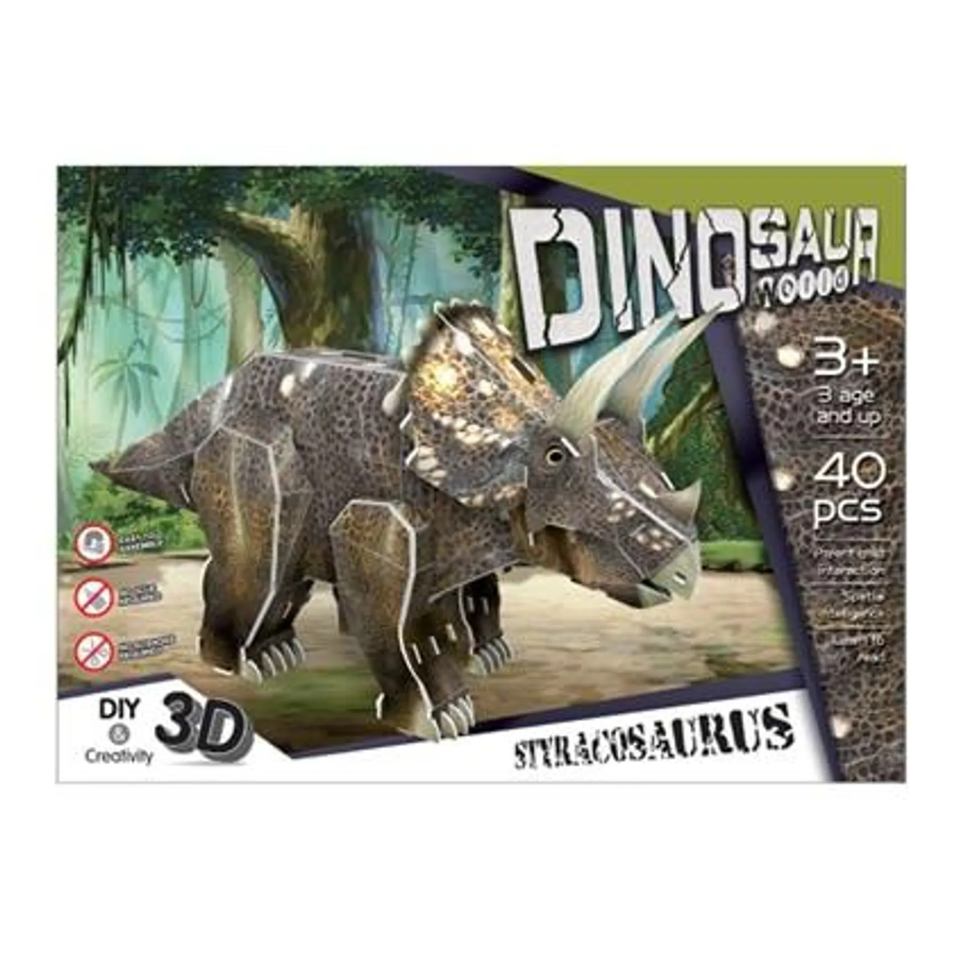 Dinosaur 3D Puzzle - Triceratops