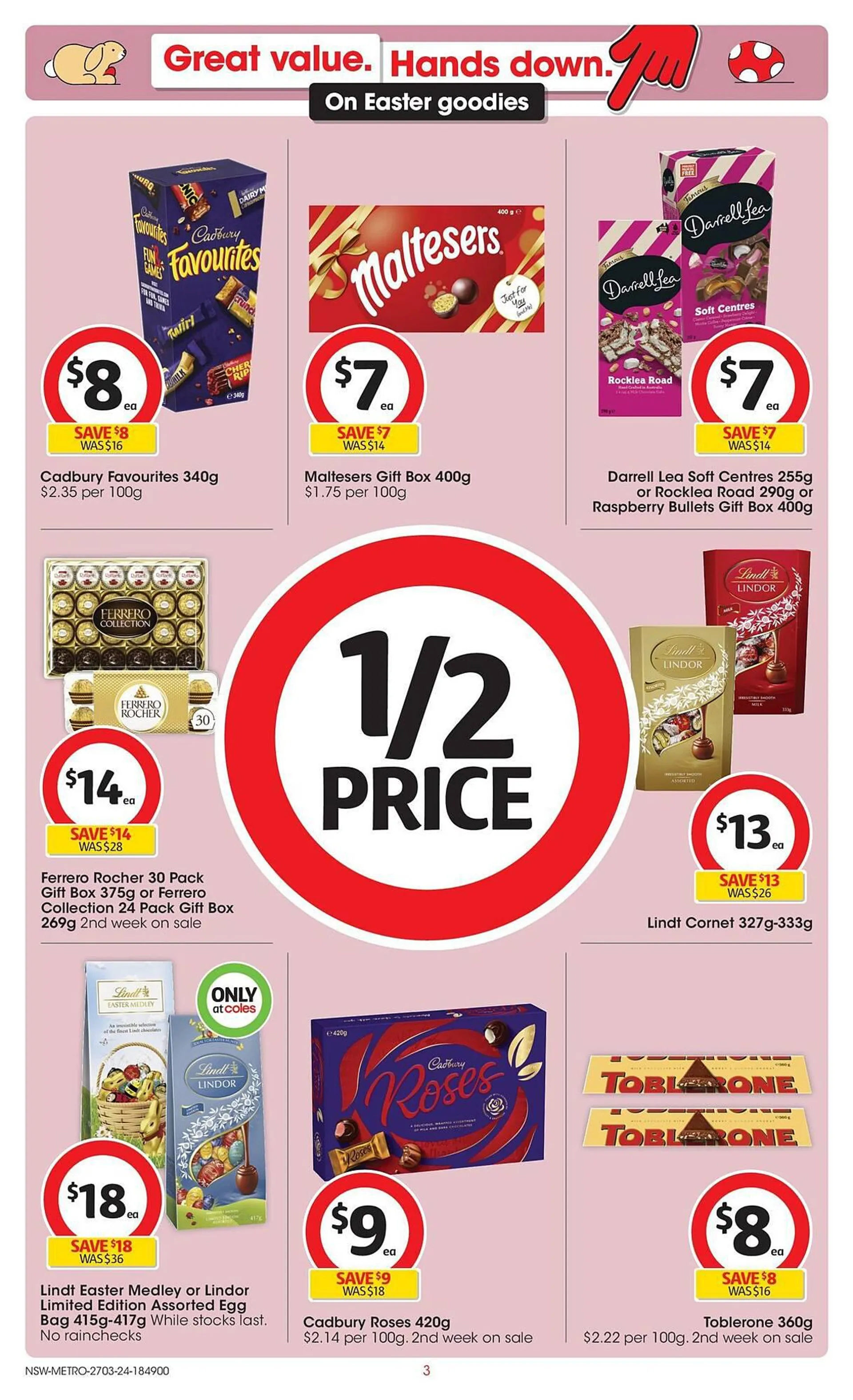 Coles catalogue - Catalogue valid from 27 March to 2 April 2024 - page 3