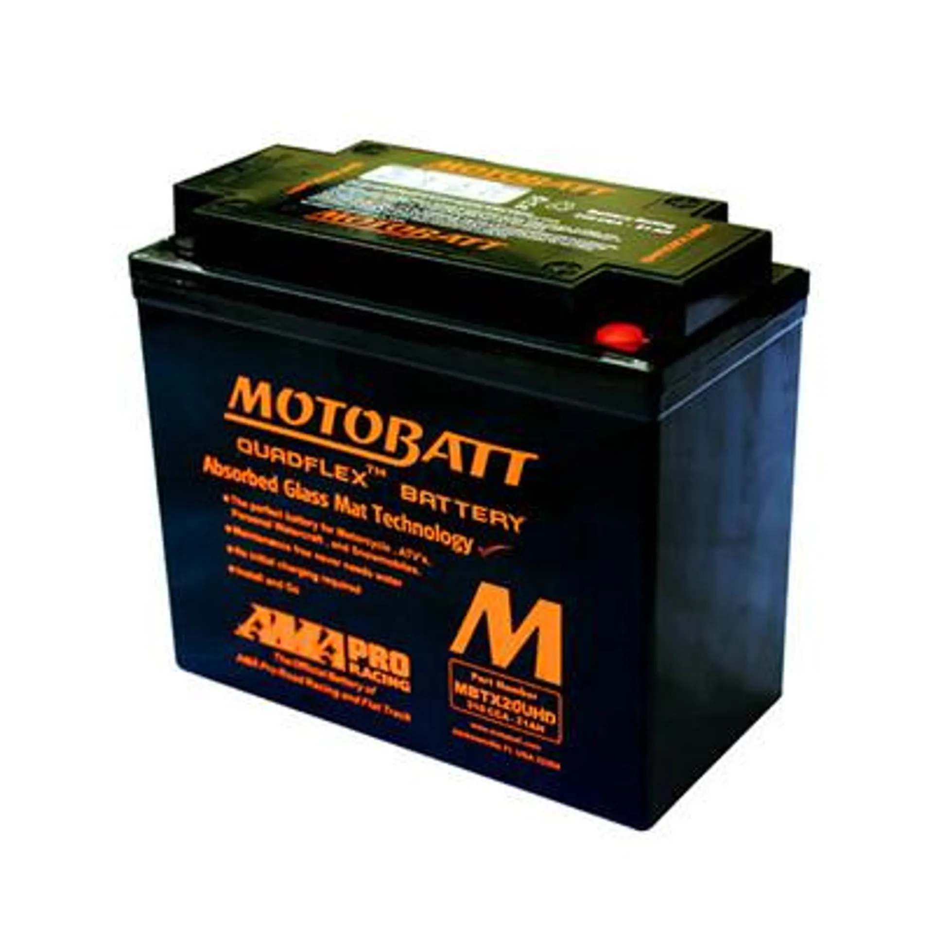 MBTX20UHD 12V Motobatt Battery