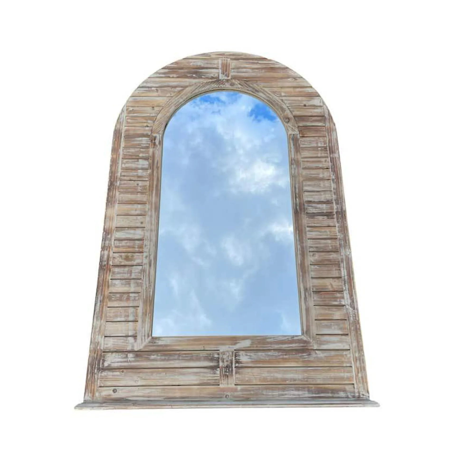 Greenleaf Garden Mirror Arch Timber 790 x 1180mm