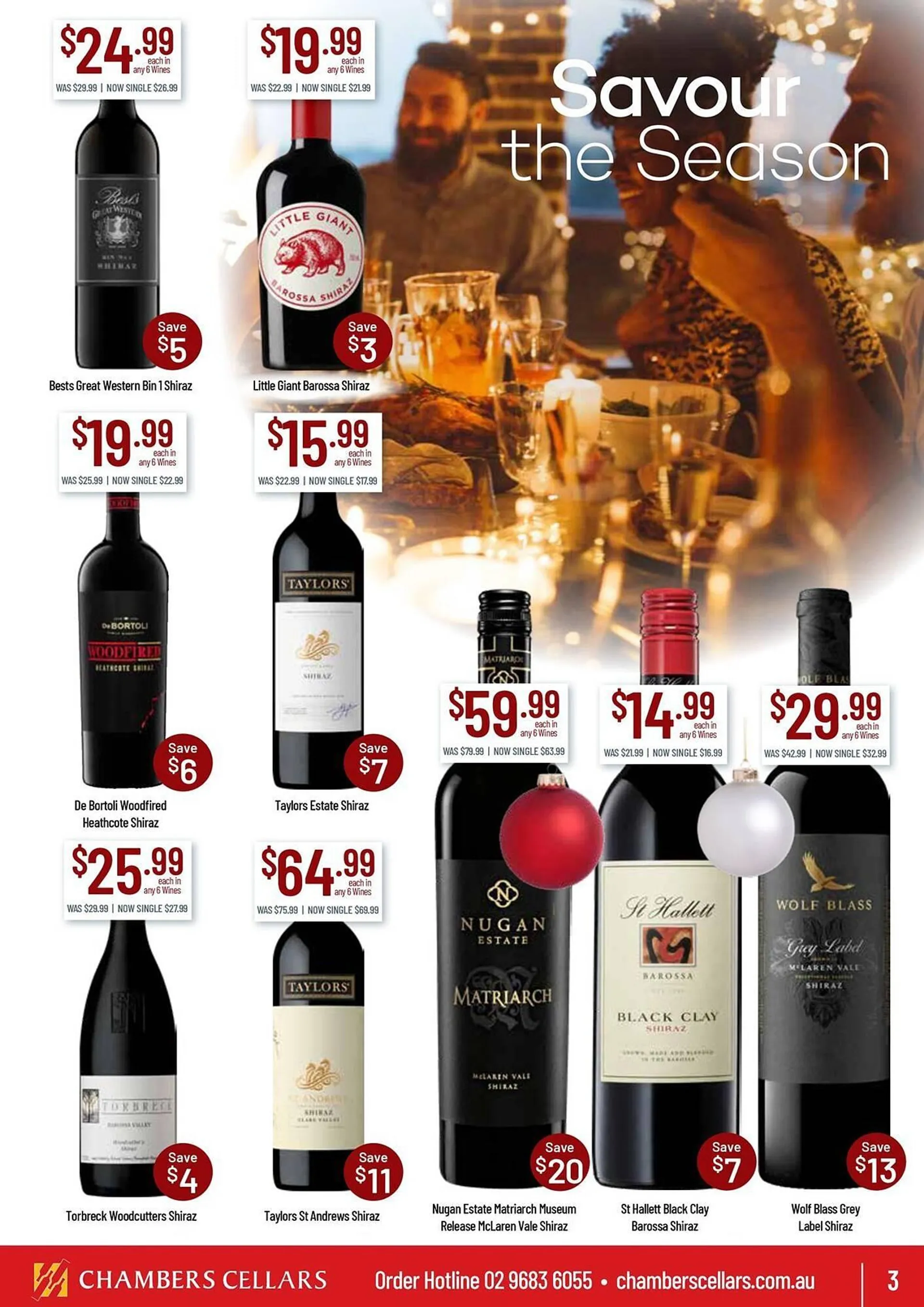 Chambers Cellars catalogue - Catalogue valid from 6 December to 19 December 2023 - page 3