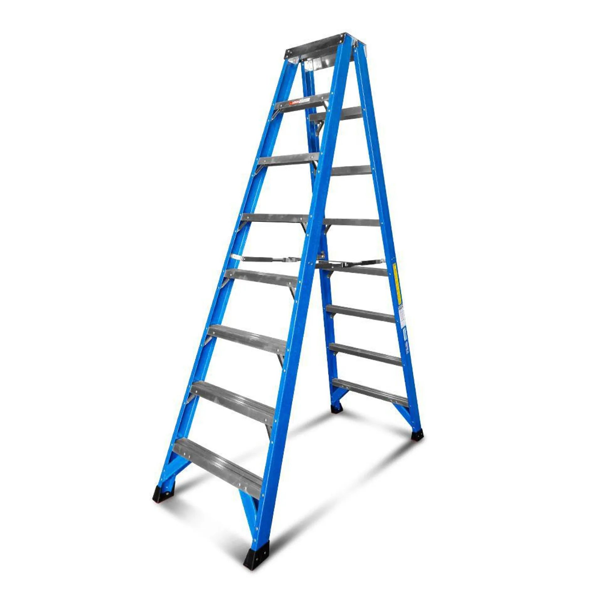 Climbrite CDSTEP7 2.4m 7-Step Fibreglass Double Sided Ladder