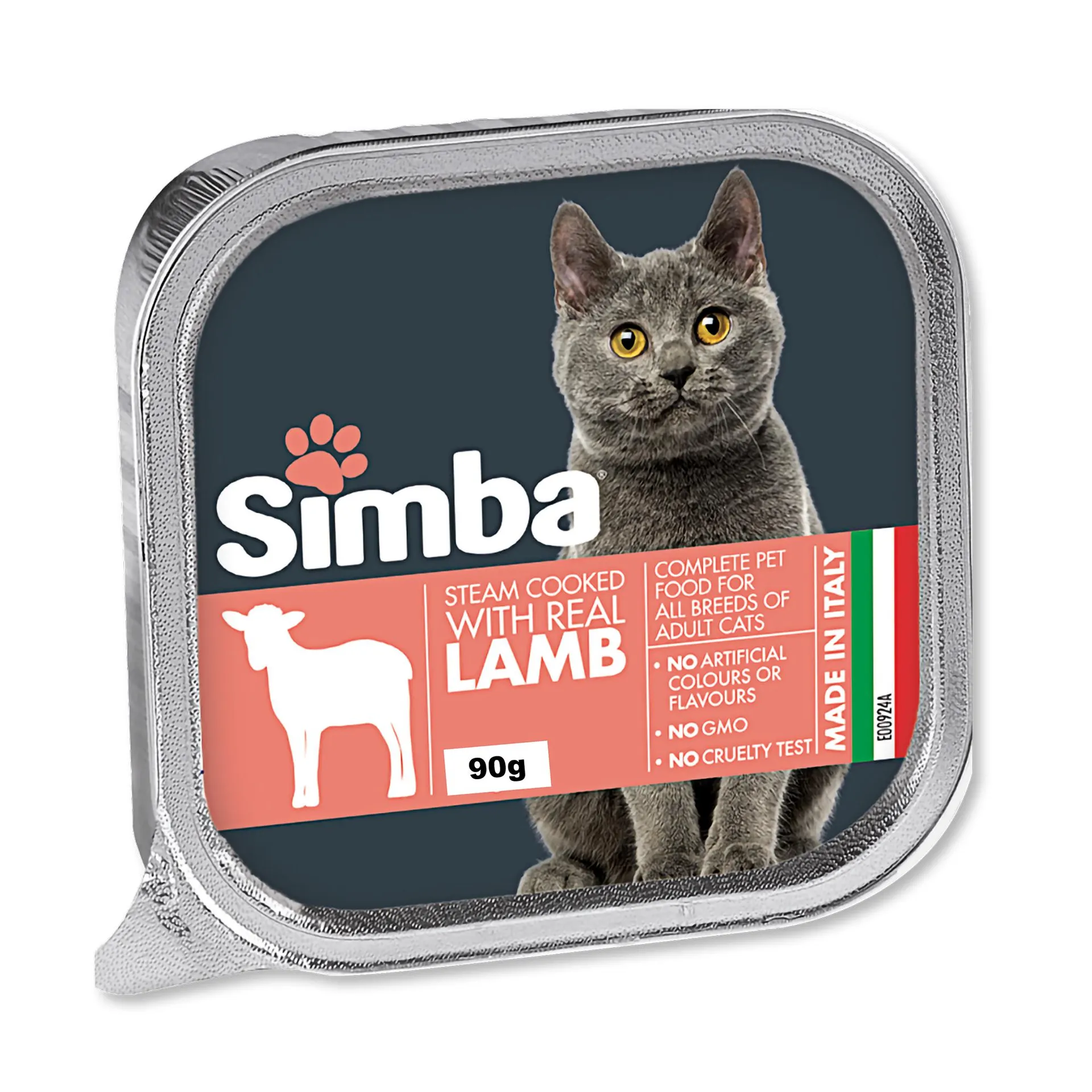 Simba Cat Food Lamb 90g