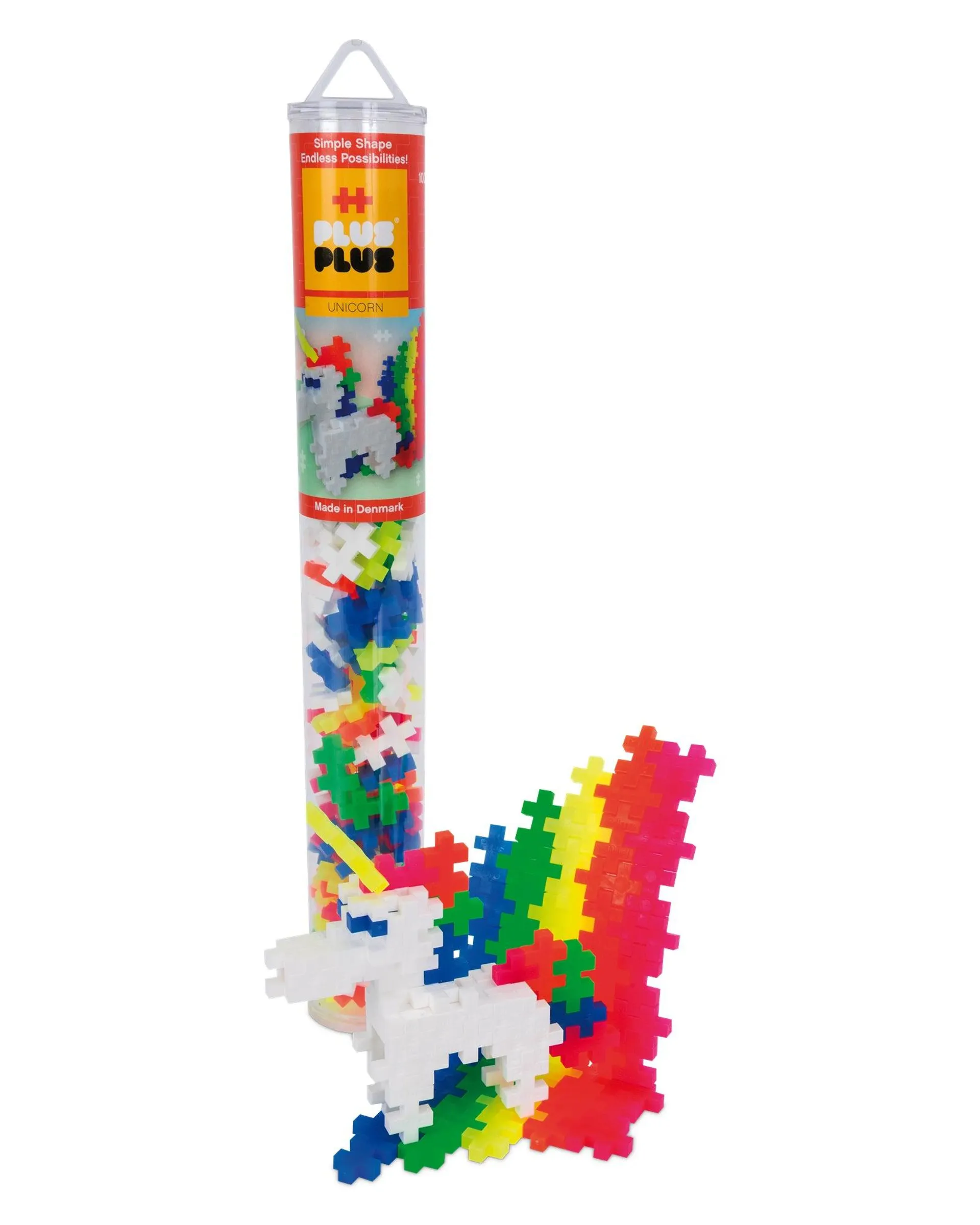 Plus Plus Unicorn 100PC Tube