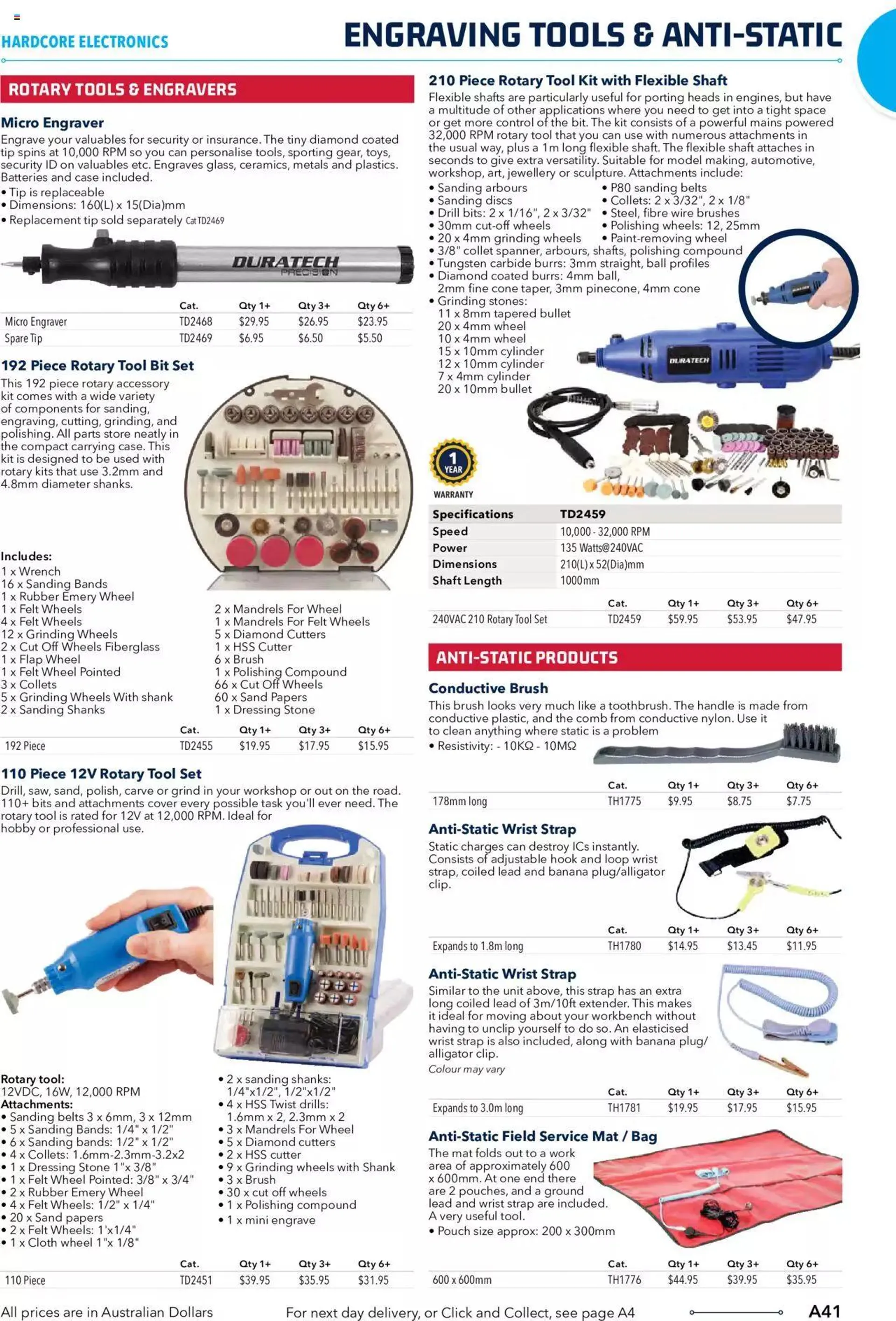 Jaycar Engineering And Scientific Catalogue Back - Catalogue valid from 27 October to 31 January 2024 - page 41