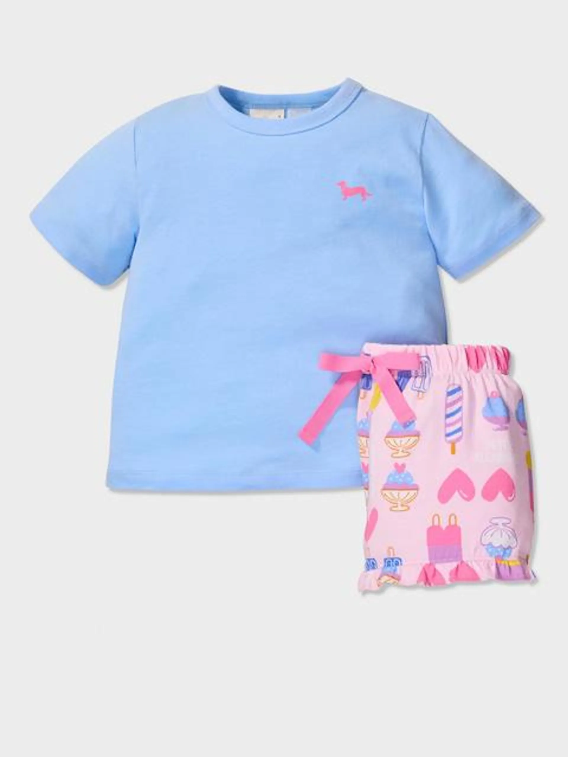 Jnr Girls Ice Cream Pj Set