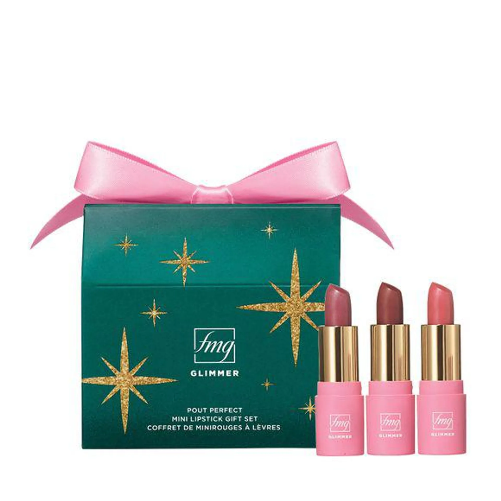 fmg Glimmer Pout Perfect Mini Lipstick Gift Set