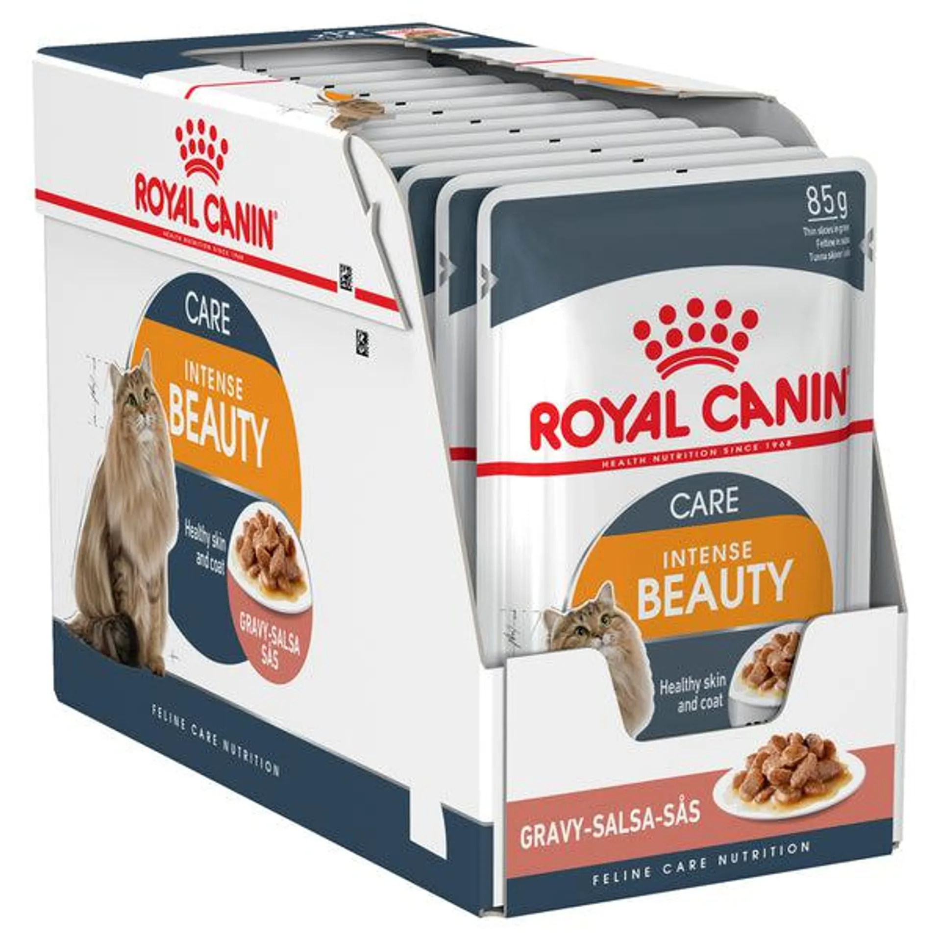Royal Canin - Hair & Skin Care Gravy Adult Cat Wet Food (85g x 12pk)