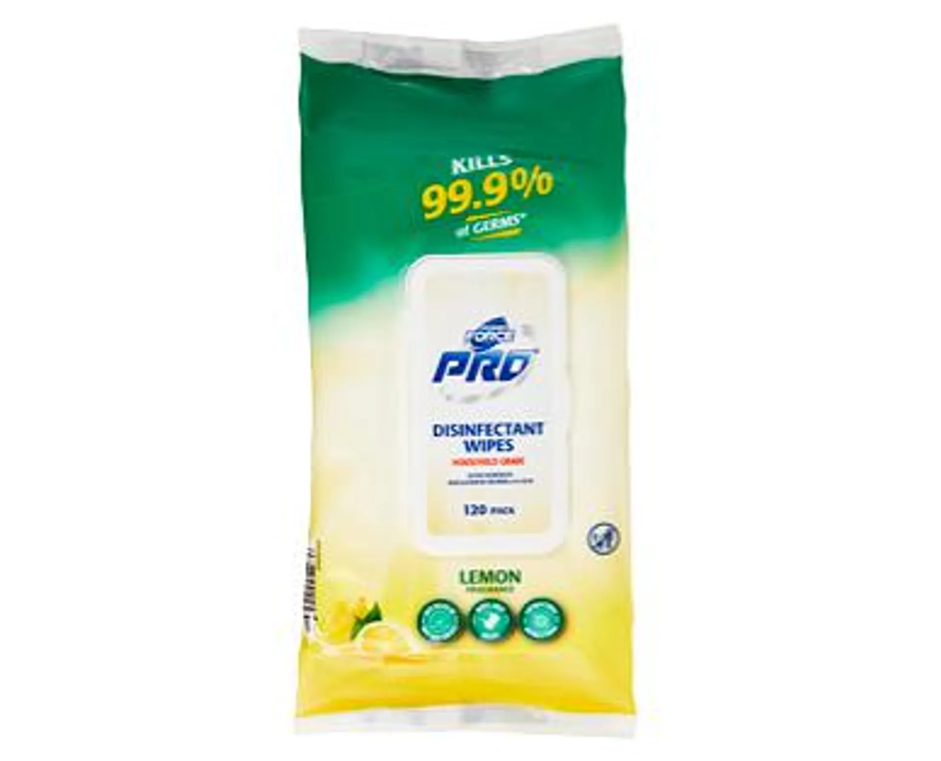 Power Force Pro Disinfectant Wipes 120pk