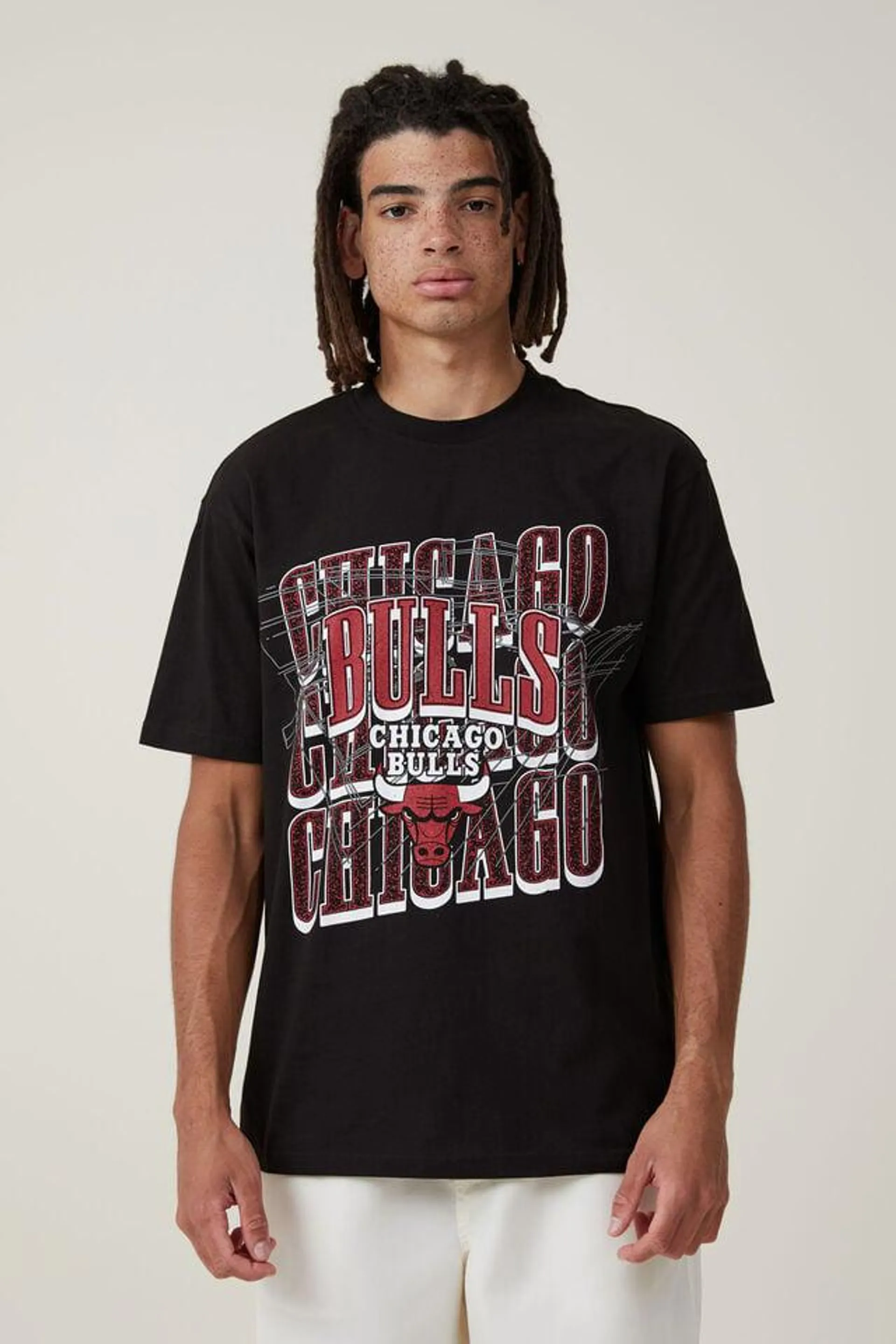 Chicago Bulls Nba Loose Fit T-Shirt