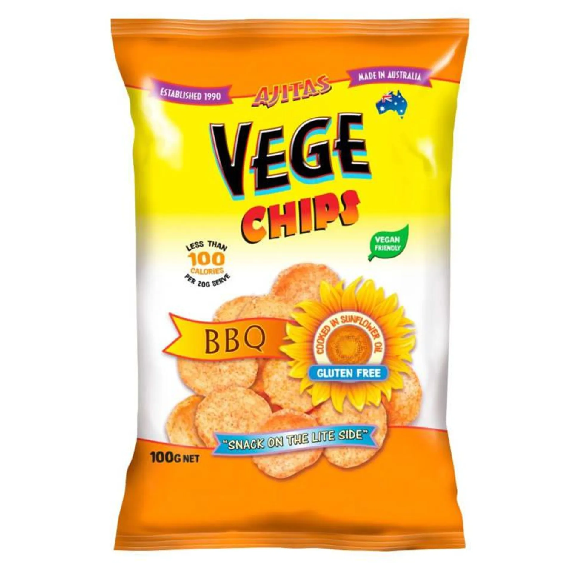 Ajitas Vege Chips Barbeque