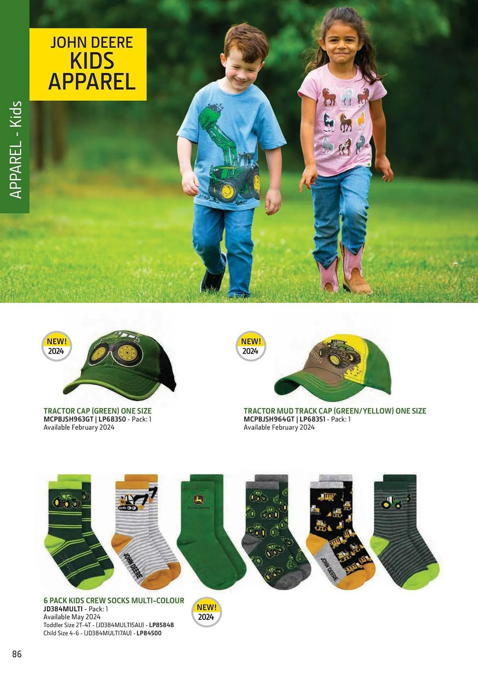 John Deere catalogue - Catalogue valid from 8 February to 31 December 2024 - page 86