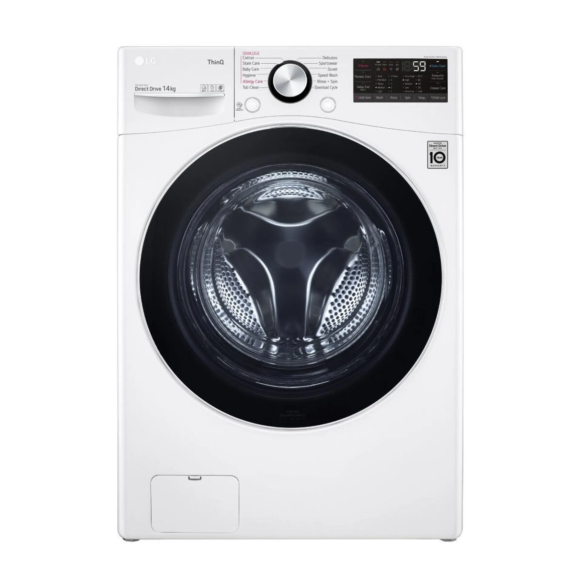LG 14kg Front Load Washing Machine WXL-1014W