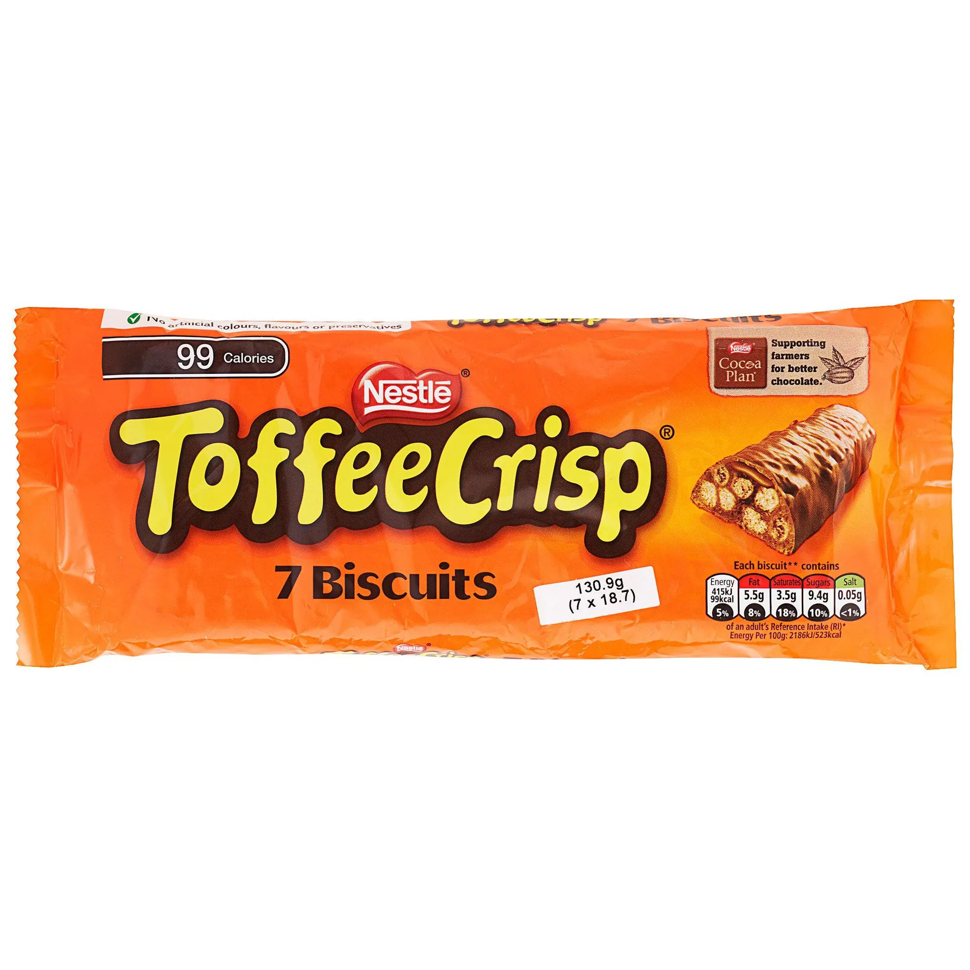 Nestle Toffee Crisp Biscuits 7pk 131g