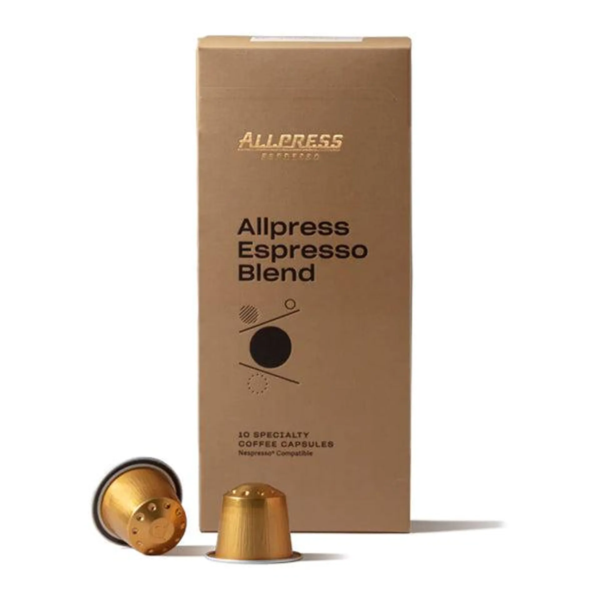 Allpress Espresso Capsules Coffee Blend Nespresso Compatible x10 54g