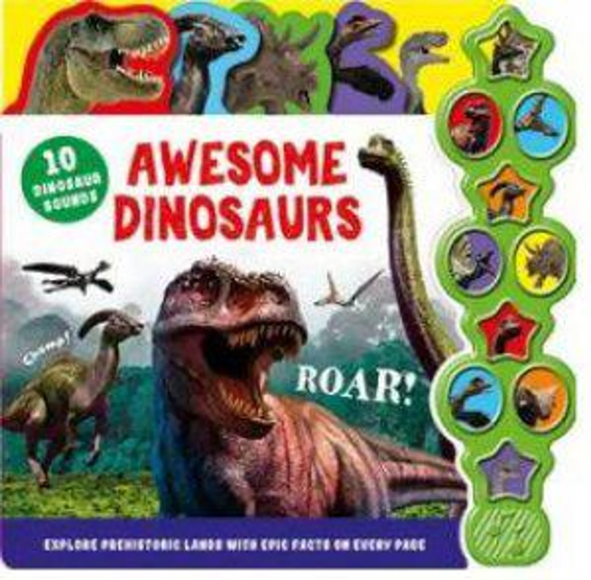 10 Sounds Tabbed: Dinosaurs