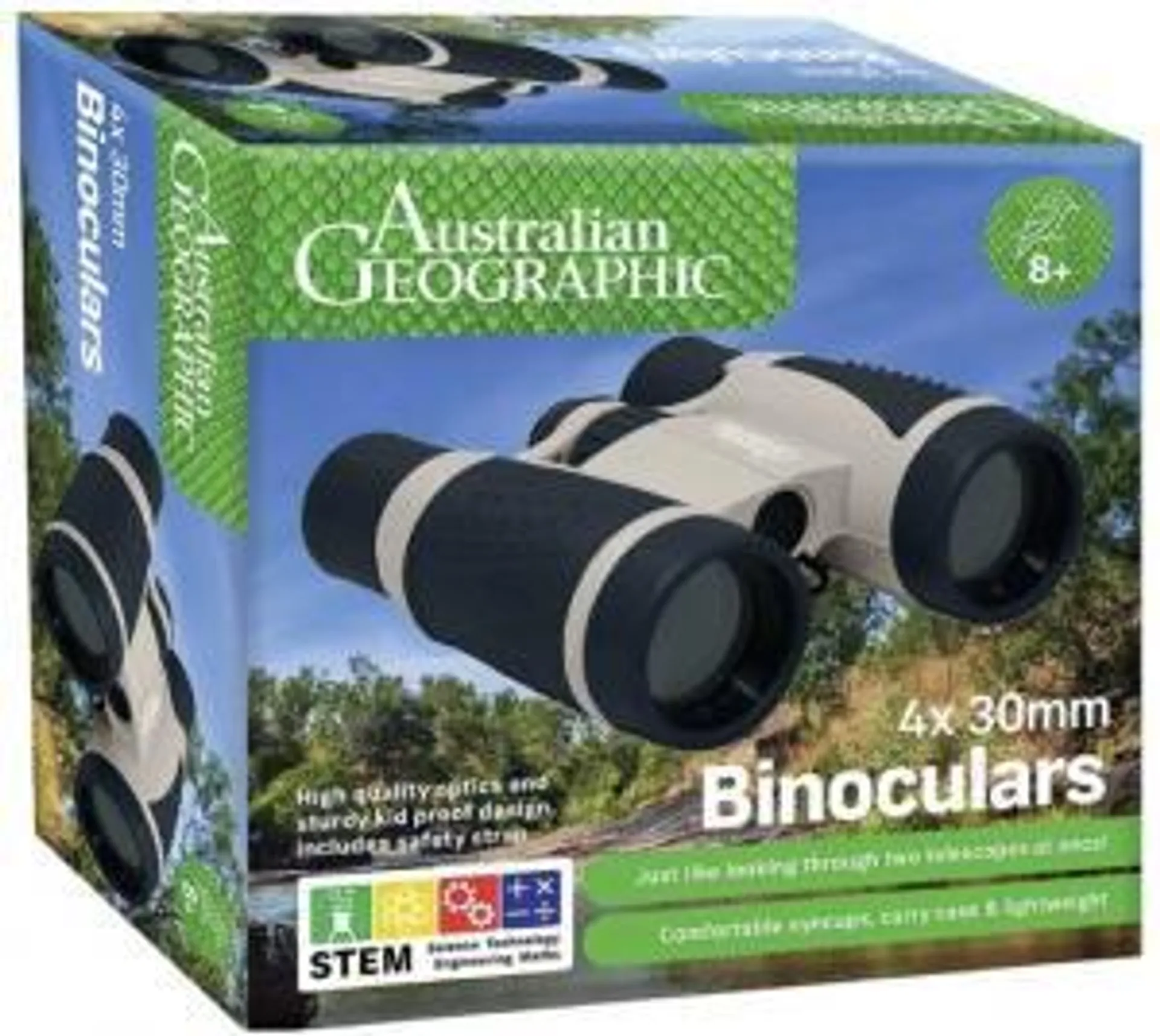 Australian Geographic: 4 x 30mm Binoculars