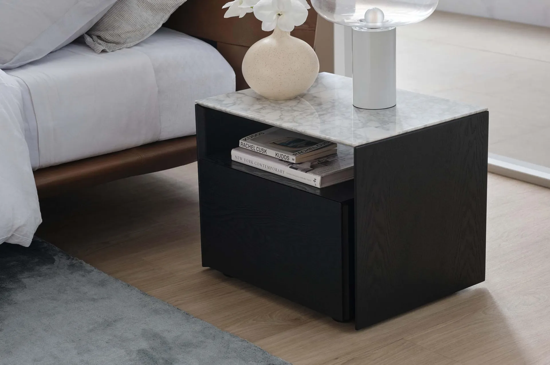 Marble Bedside Table 550