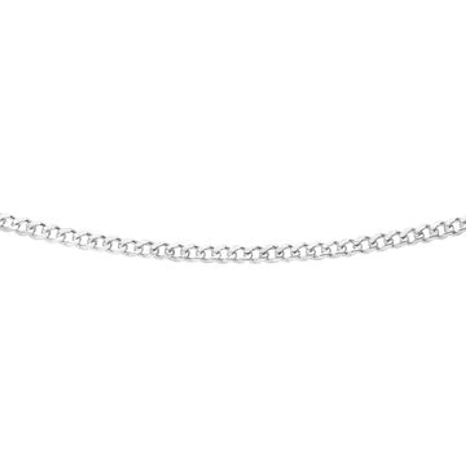 Sterling Silver 60cm Curb Chain