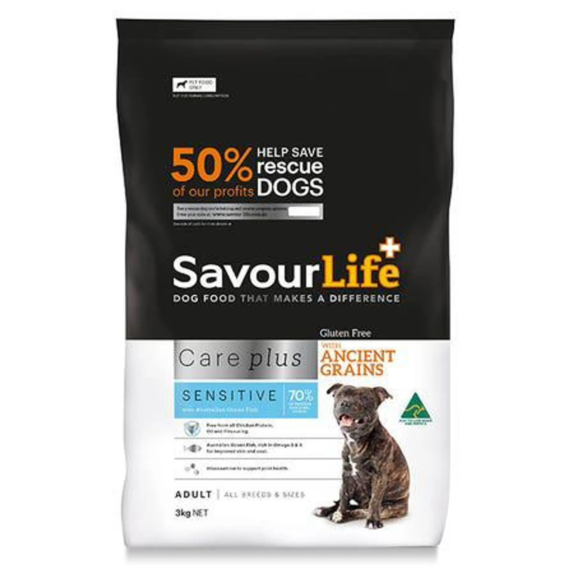 SavourLife Ancient Grains Sensitive OFish Adt Dog Food
